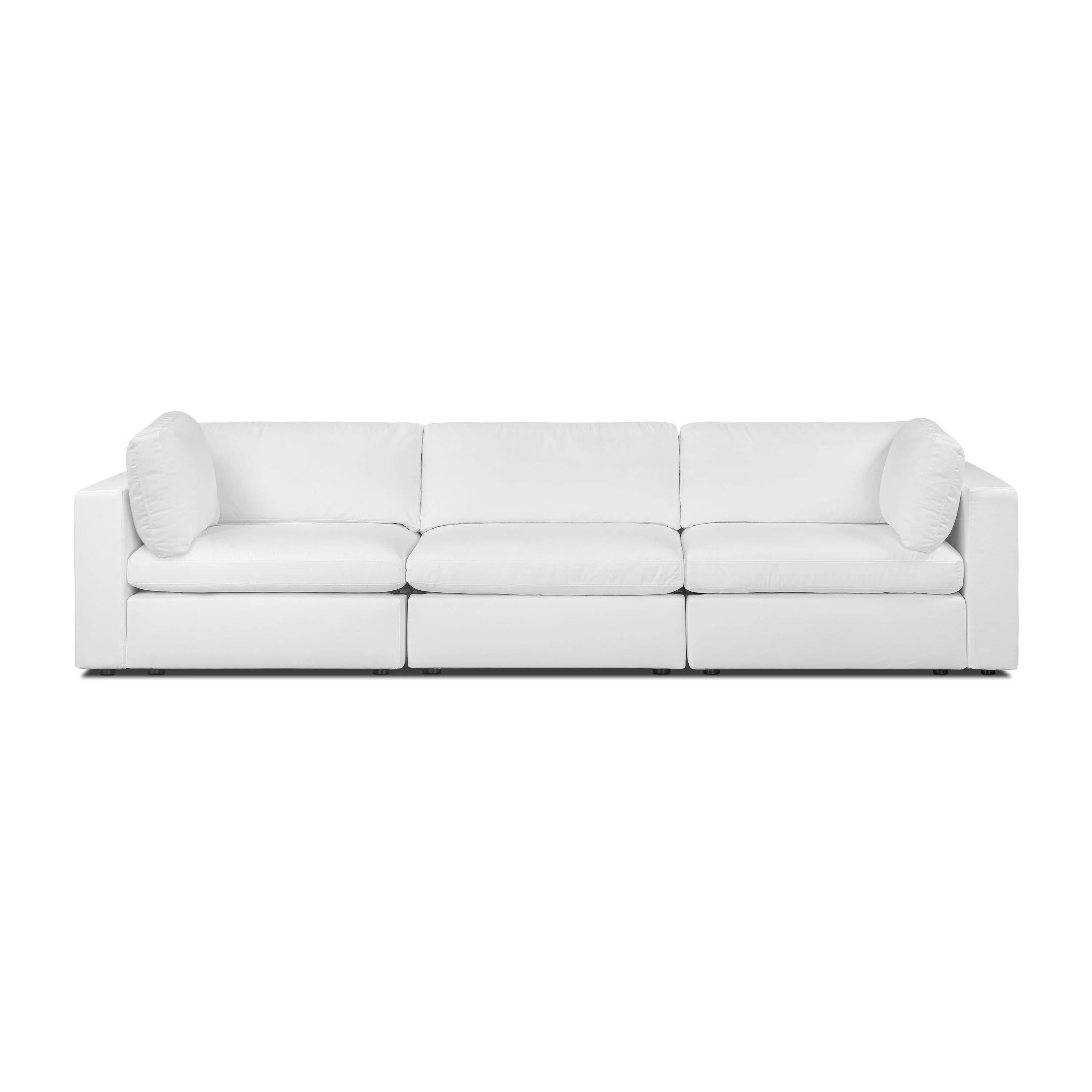 3-Seat Vari Modular Sofa | Cotton White - Image 4