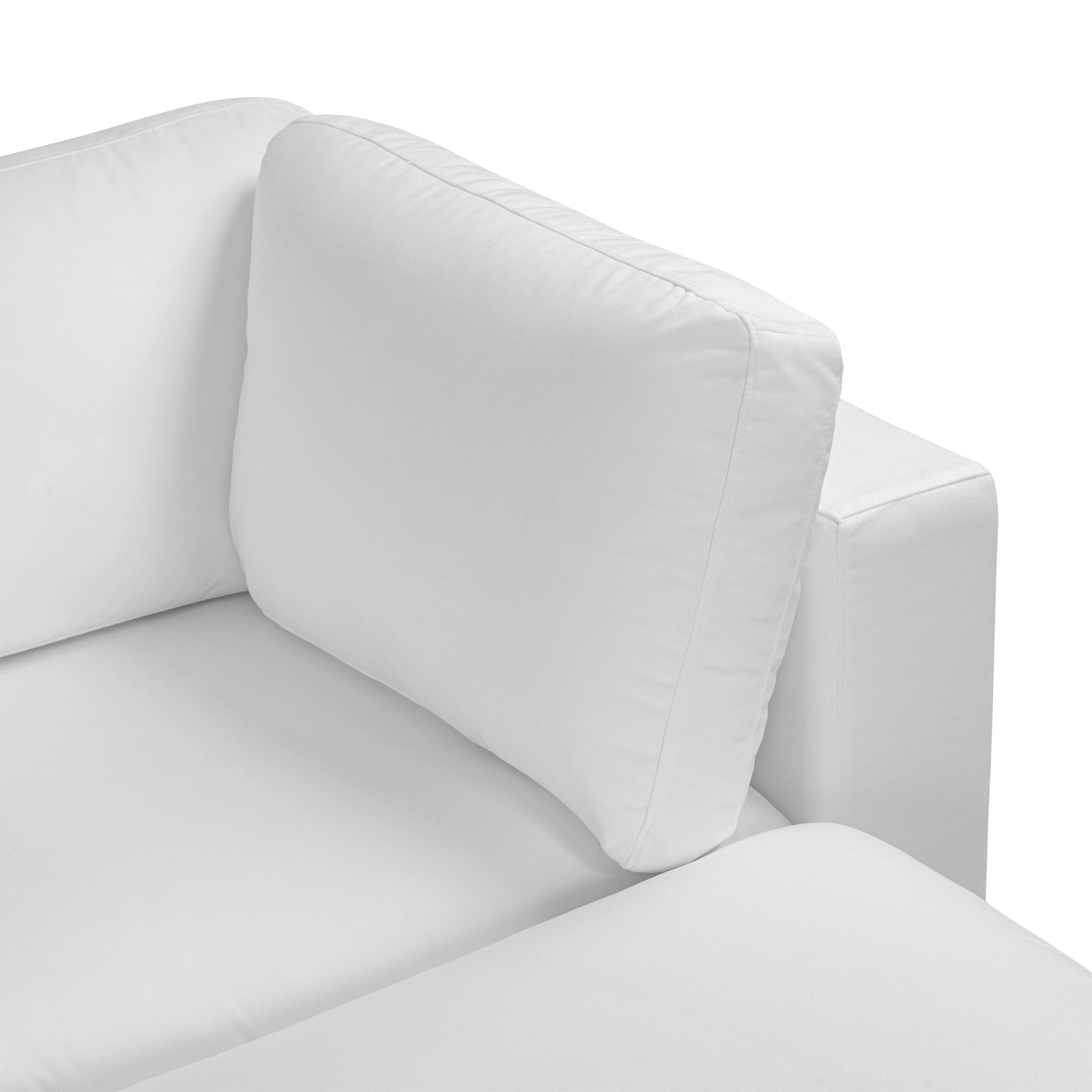 4-Seat Vari Modular Sectional | Cotton White - Image 13