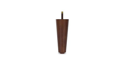 6" Napa 88.5" Sofa replacement legs (lower height than the regular 8" leg) - Set of 5 | Walnut - Image 3