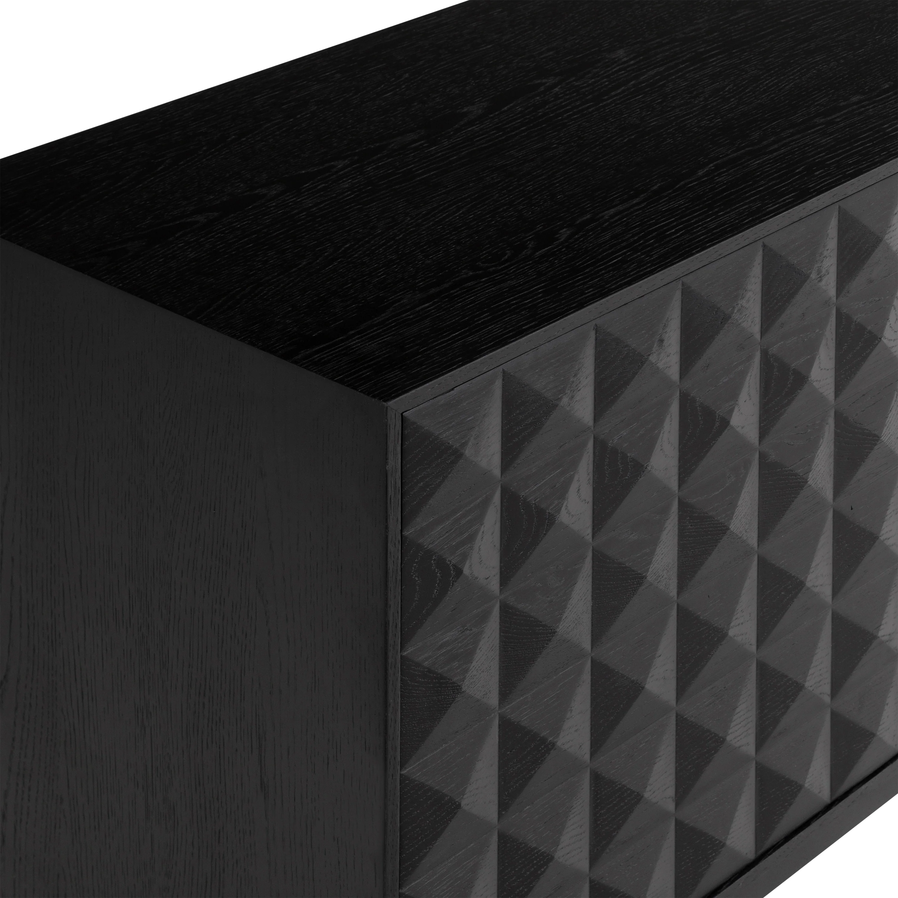 Abbie 71" Sideboard | Black - Image 11