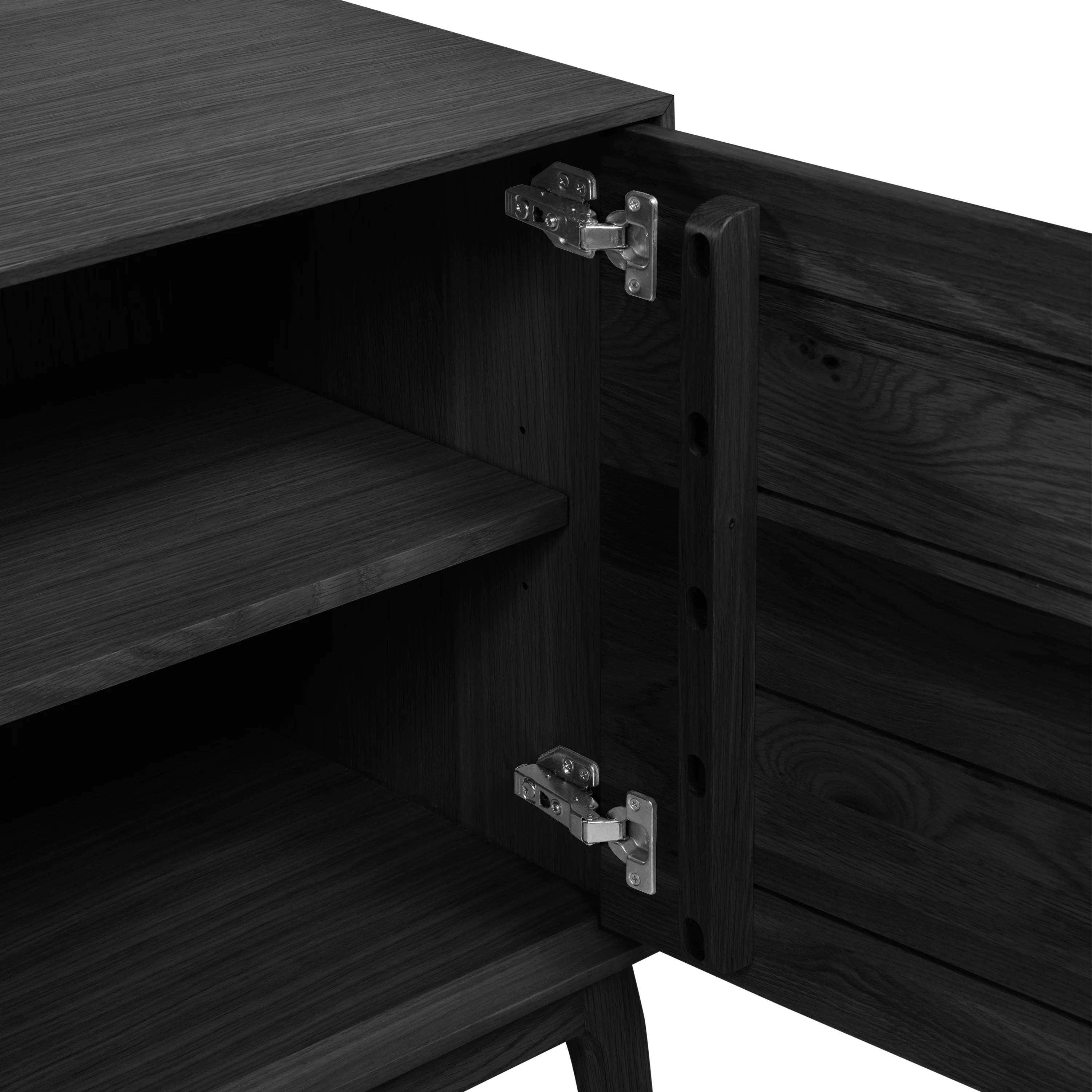 Abbie 71" Sideboard | Black - Image 12