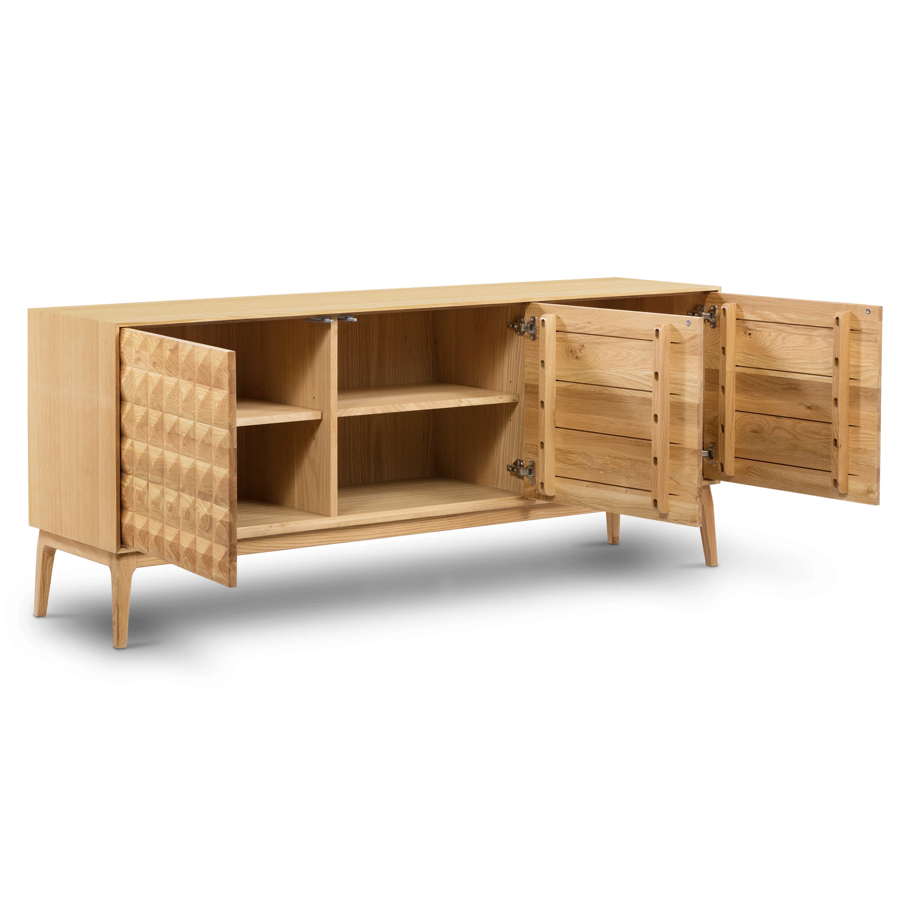 Abbie 71" Sideboard | Oak - Image 4