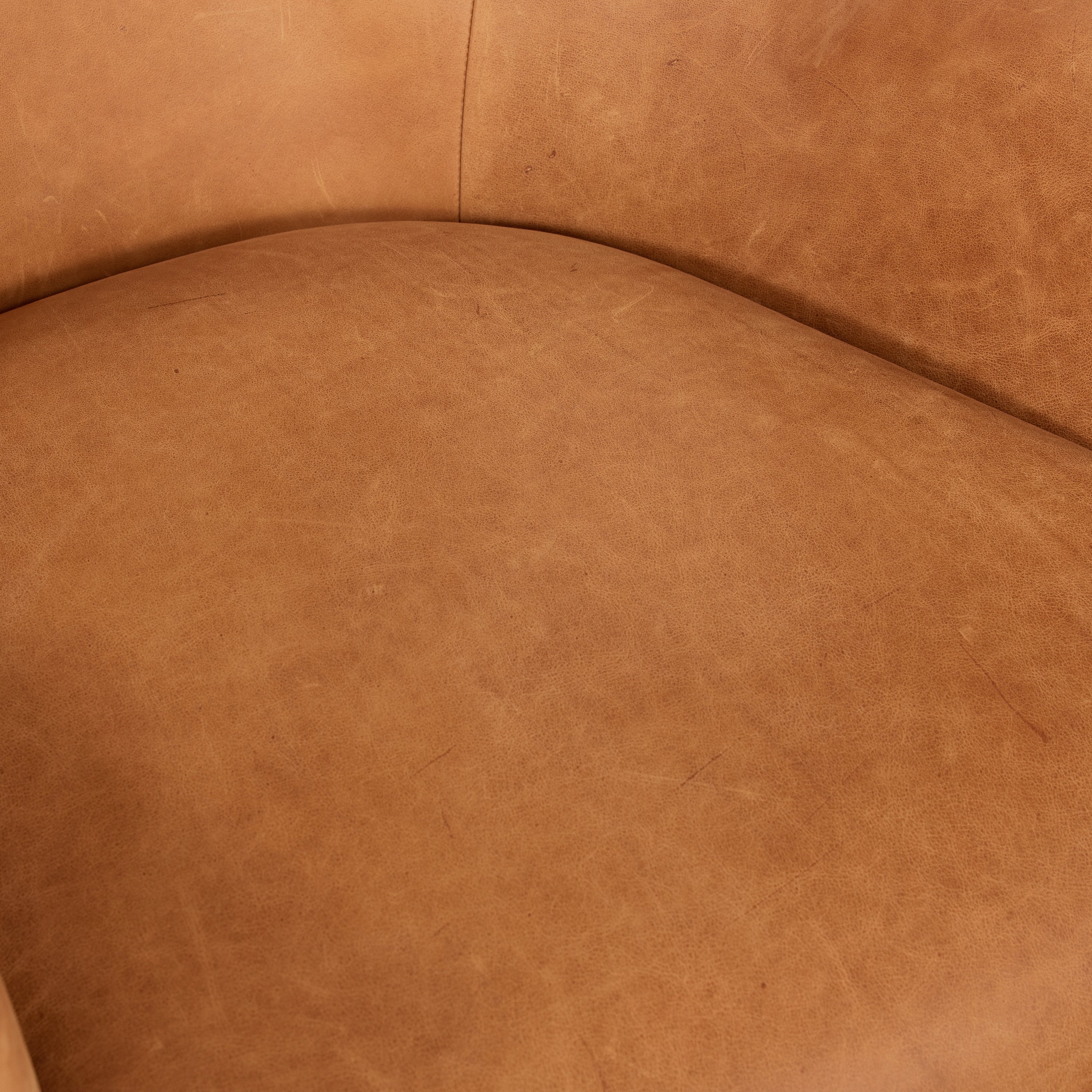 Aida Leather Lounge Chair | Cognac Tan | Set of 2 - Image 13
