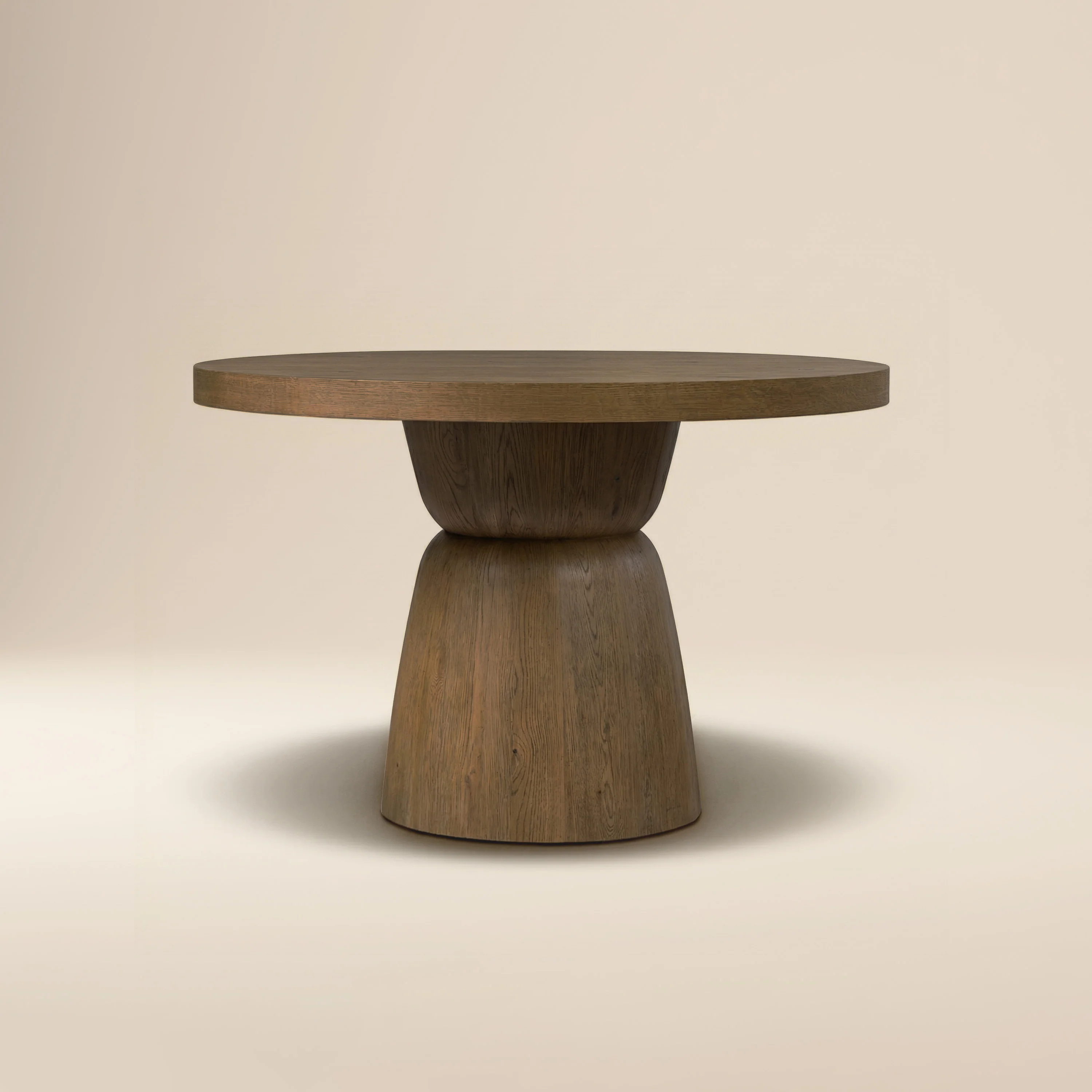 Allora Dining Table (46") | Drift Oak
