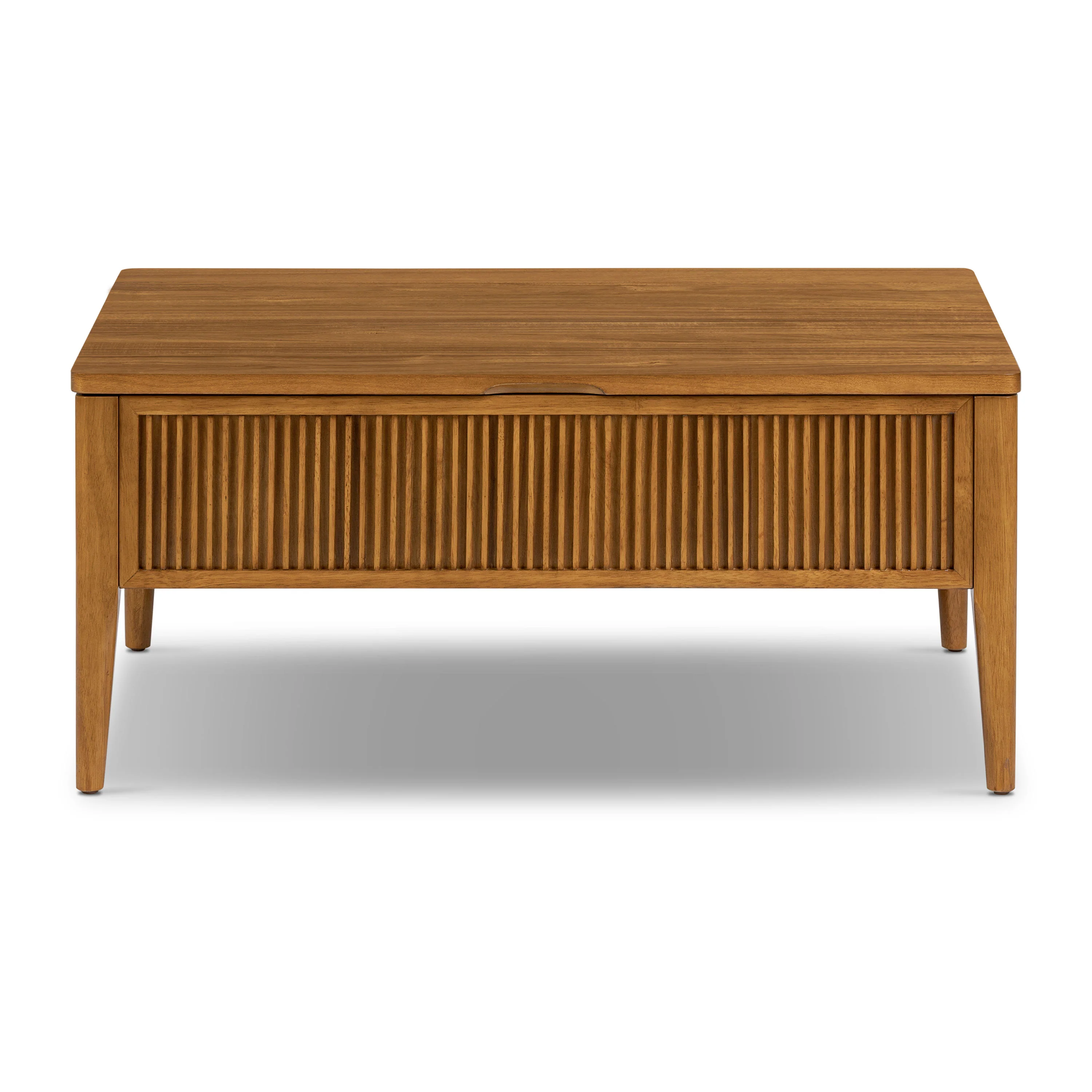 Altira Lift-Top Storage Coffee Table | Light Brown - Image 3