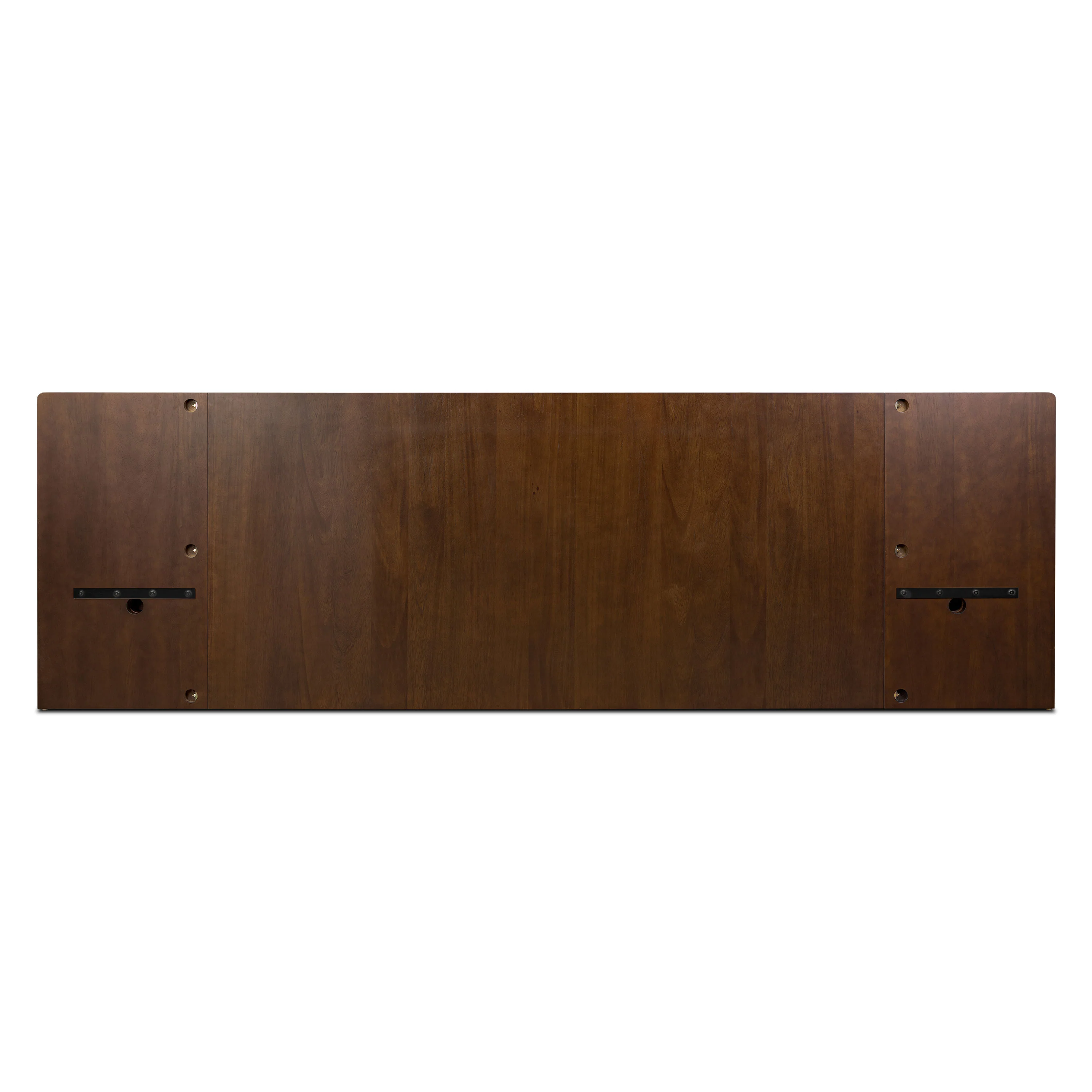 Amalfi Low Profile Bed with Nightstands | Walnut | King - Image 9