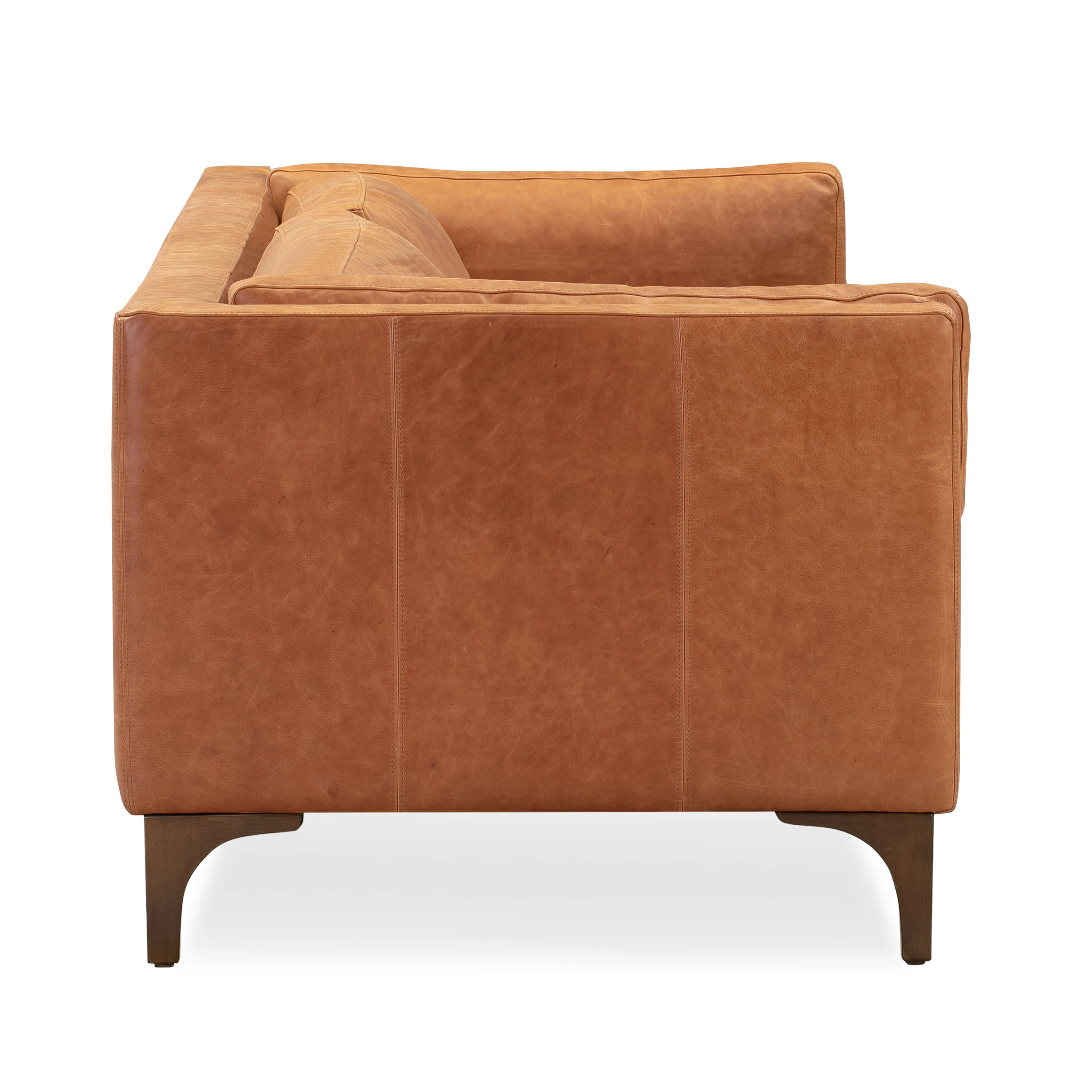 Argan 93" Leather Sofa | Cognac Tan - Image 9