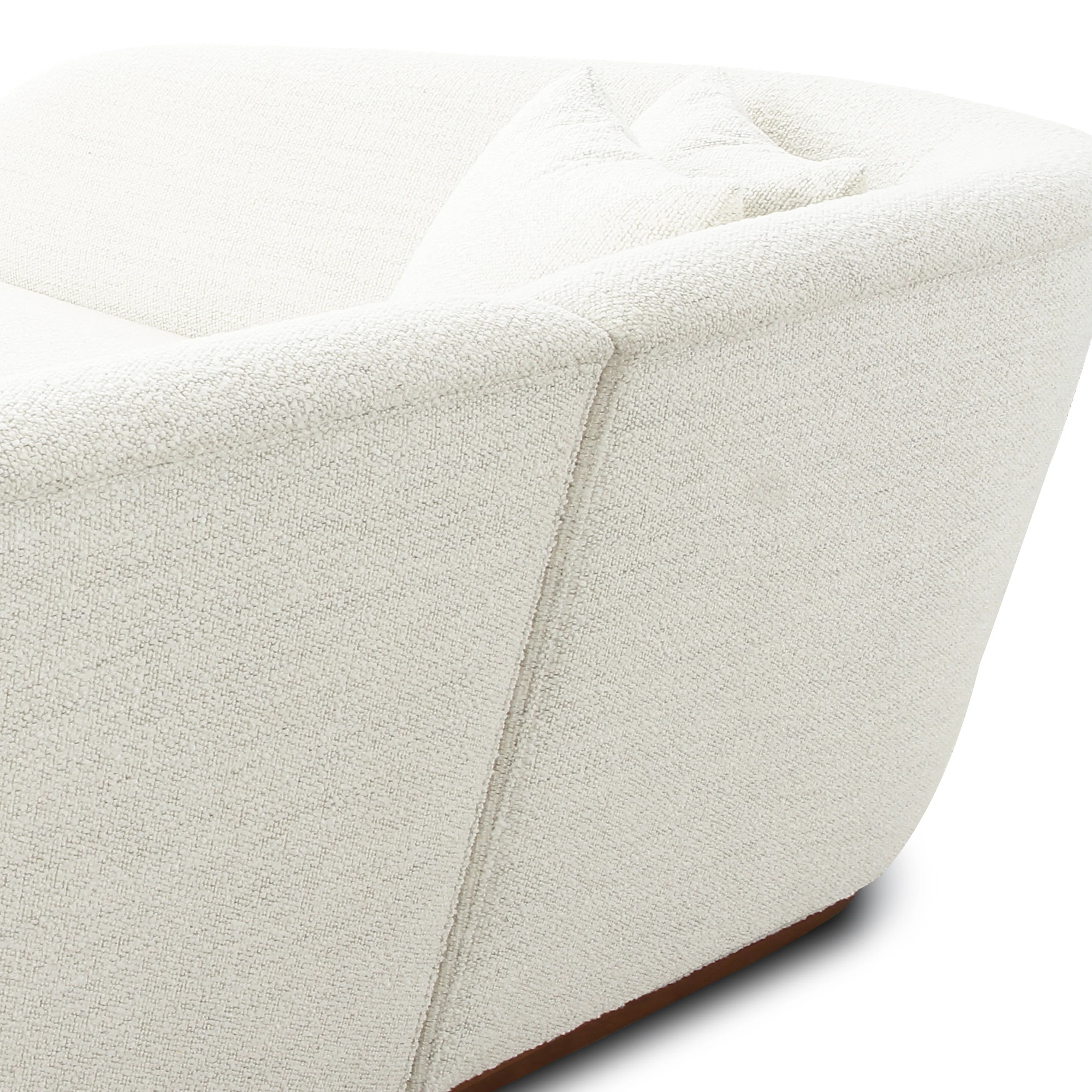 Arles Left-Facing Chaise Sectional | Cloud White - Image 10