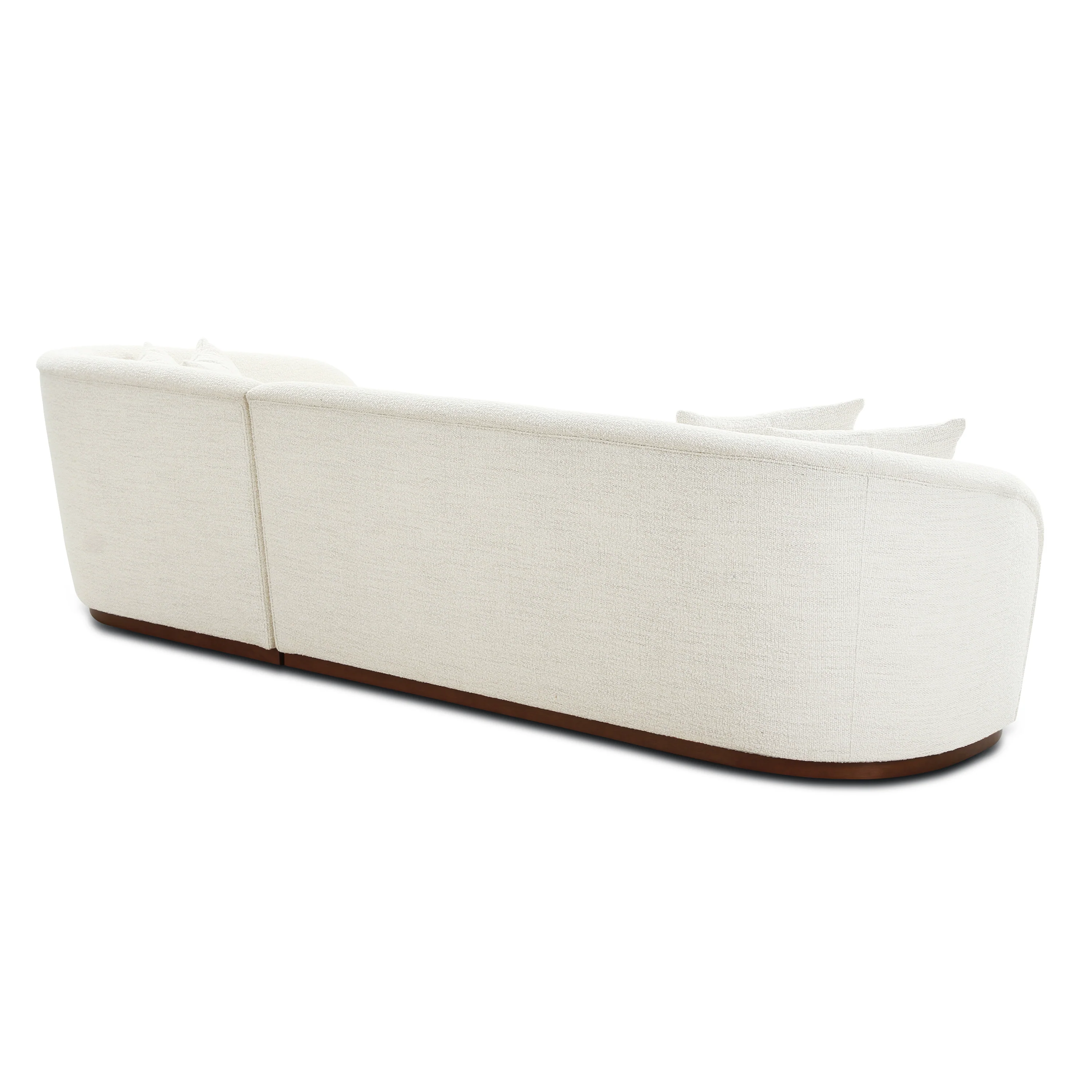 Arles Right-Facing Sectional | Cloud White - Image 5