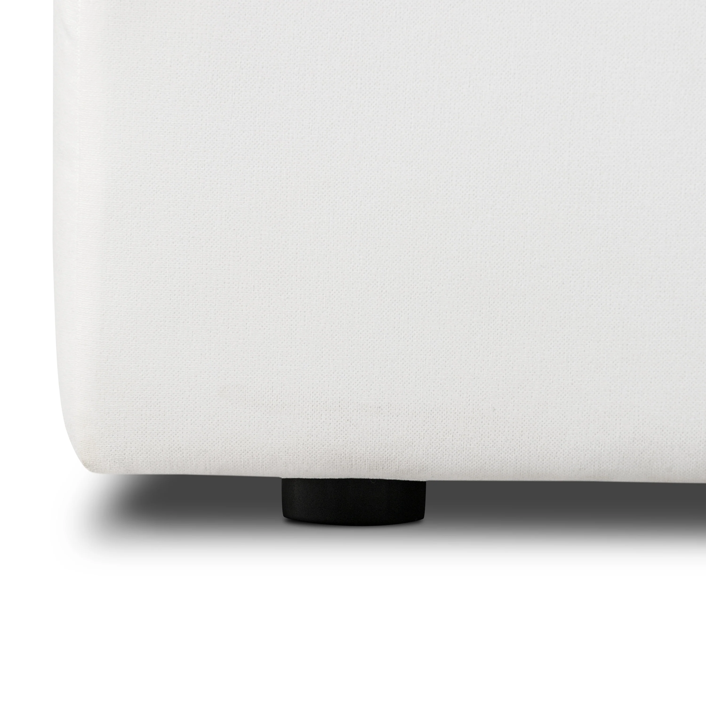 Aspen Armless Chair | Cotton White - Image 10