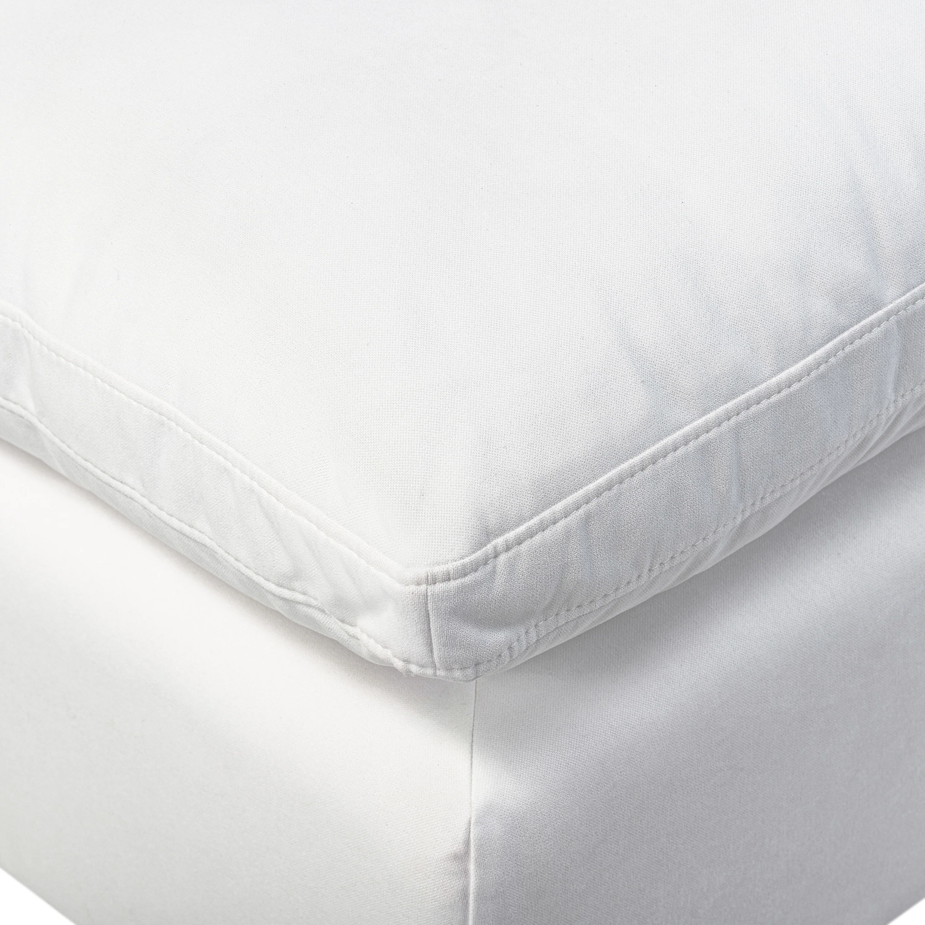 Aspen Armless Chair | Cotton White - Image 9