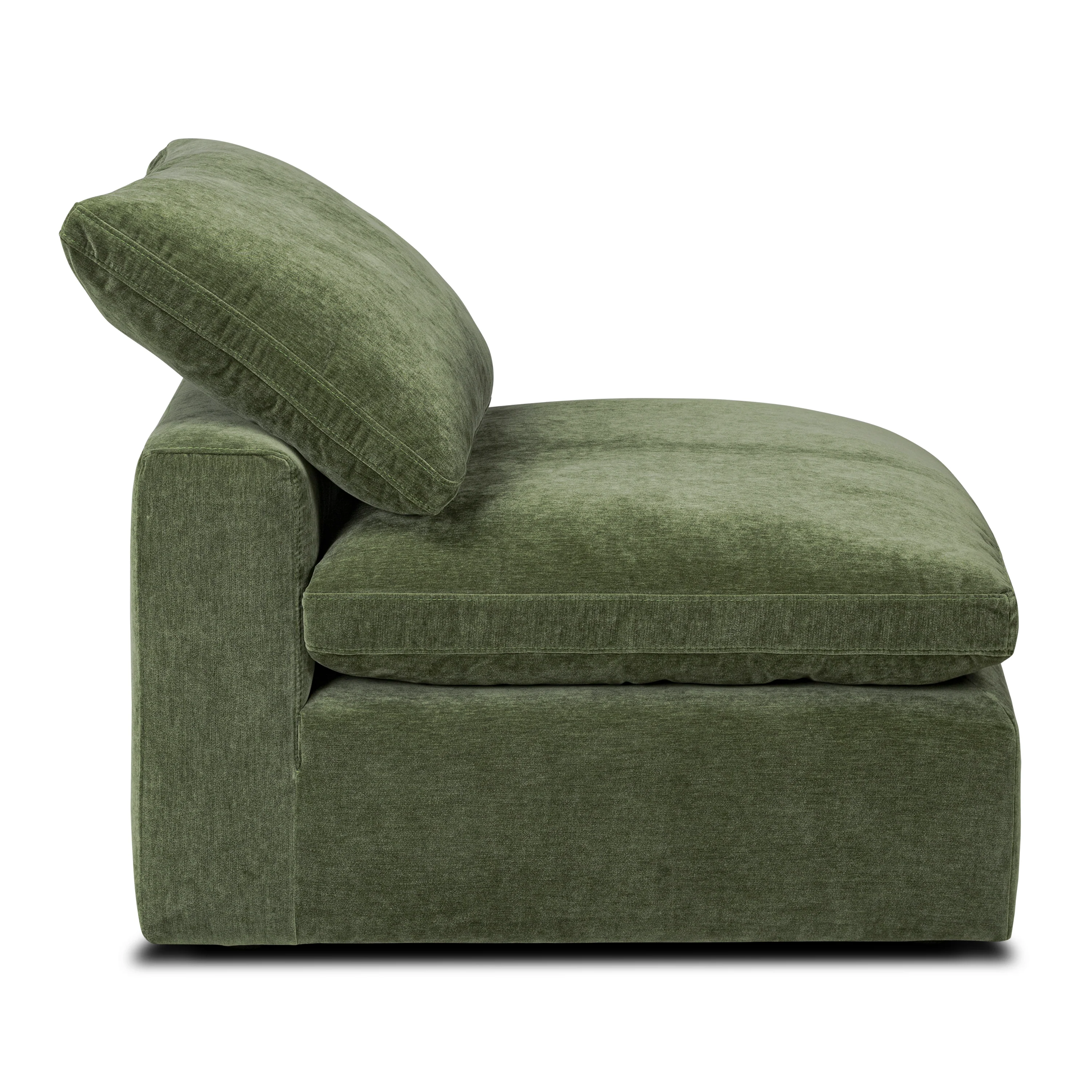 Aspen Armless Chair | Sagano Green - Image 2