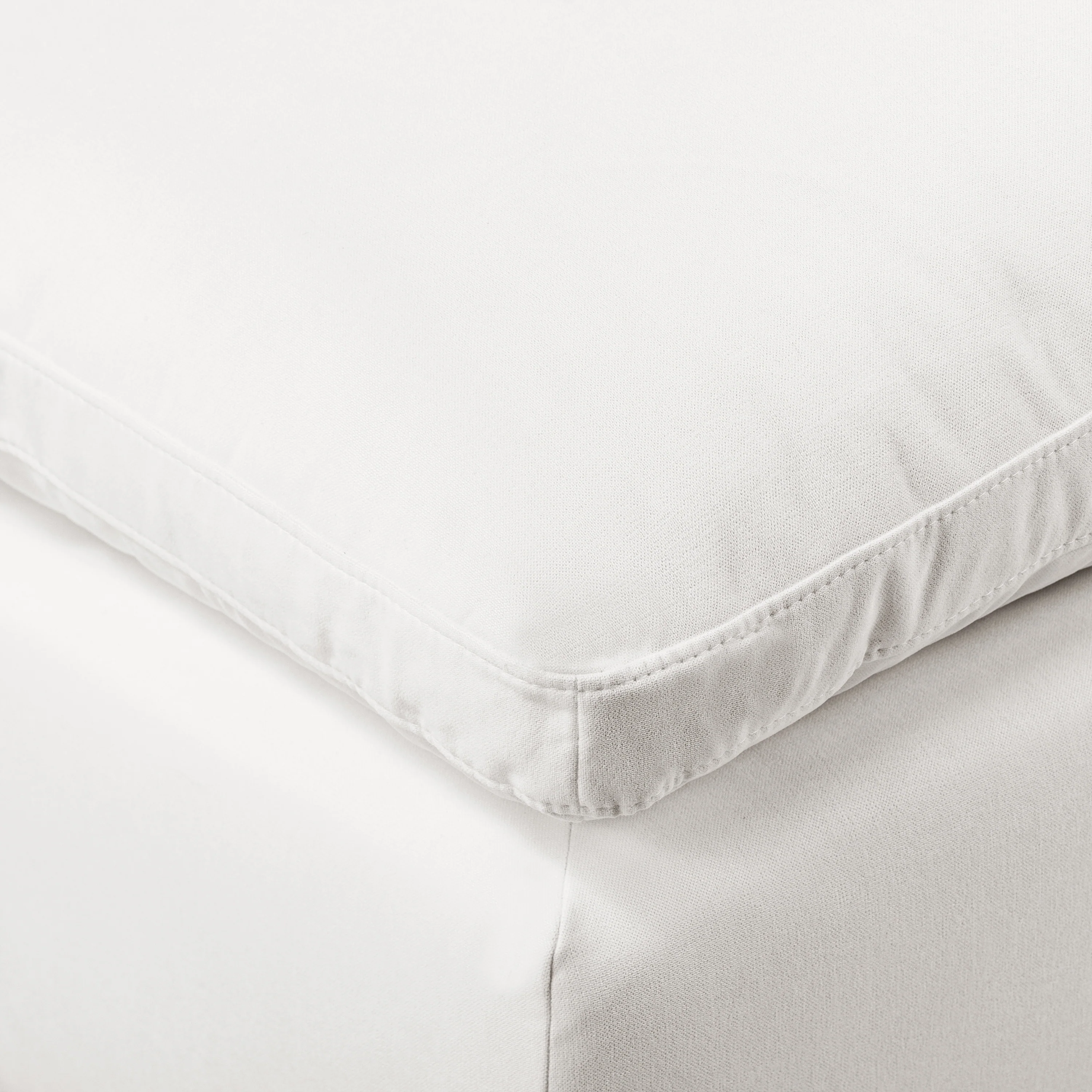 Aspen Ottoman | Cotton White - Image 8