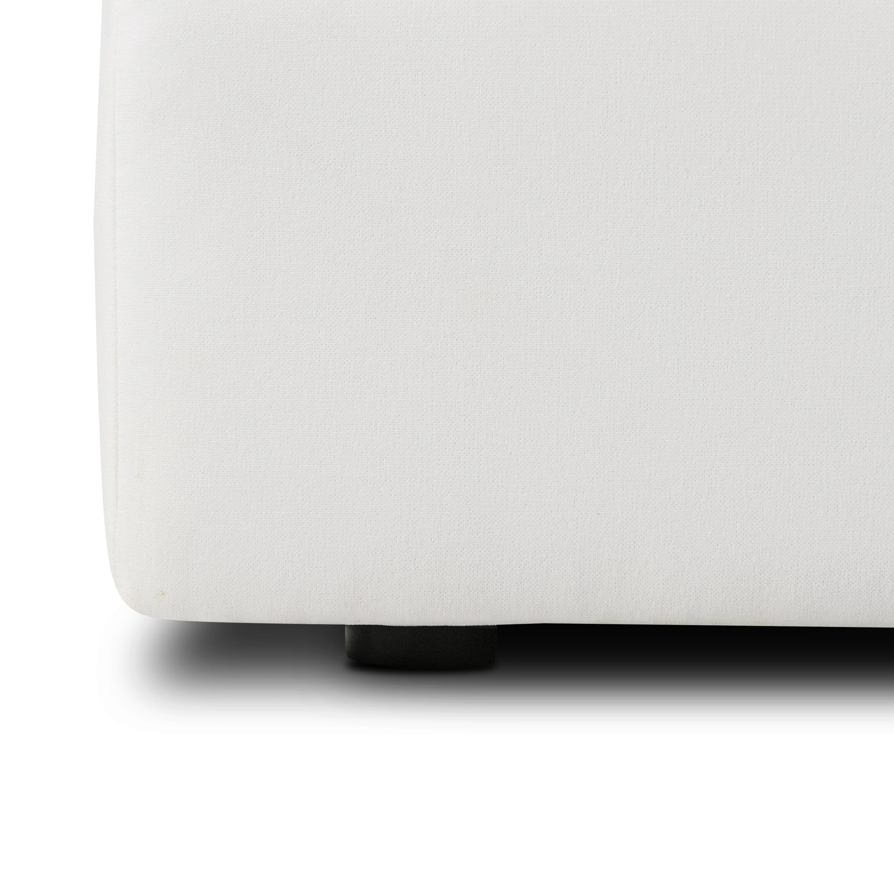 Aspen Ottoman | Cotton White - Image 9
