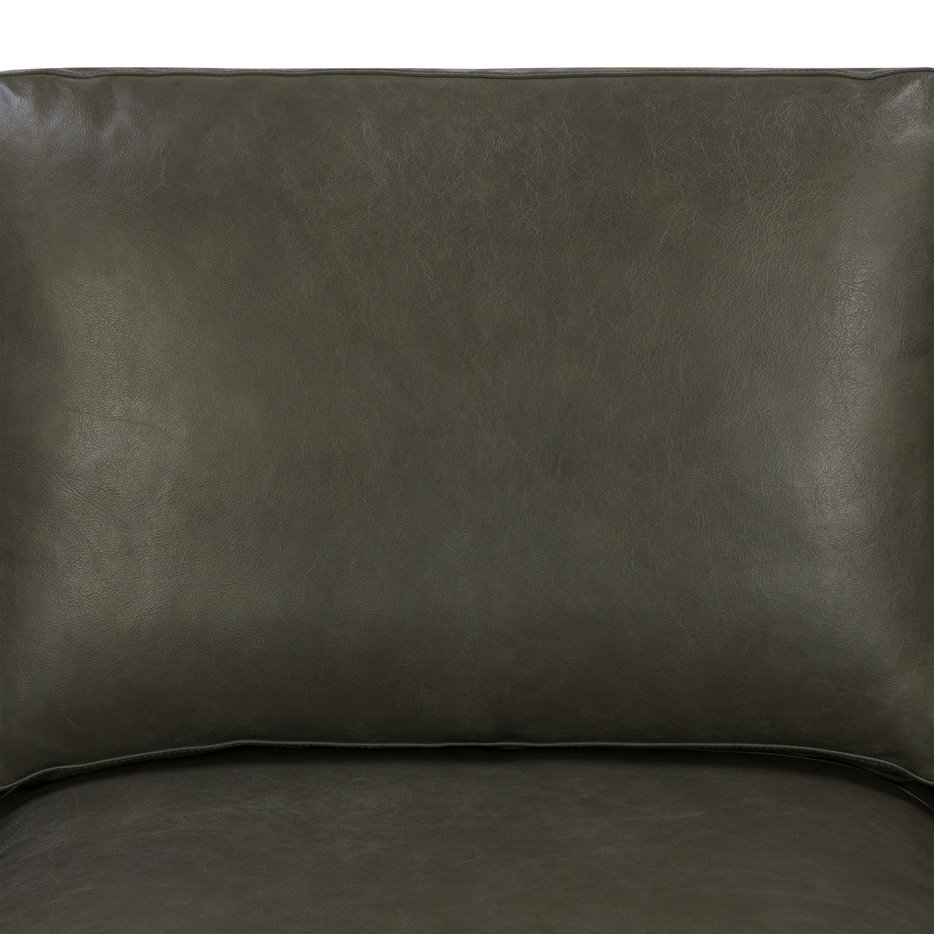 Atlas 88" Leather Sofa | Olivine Green - Image 10