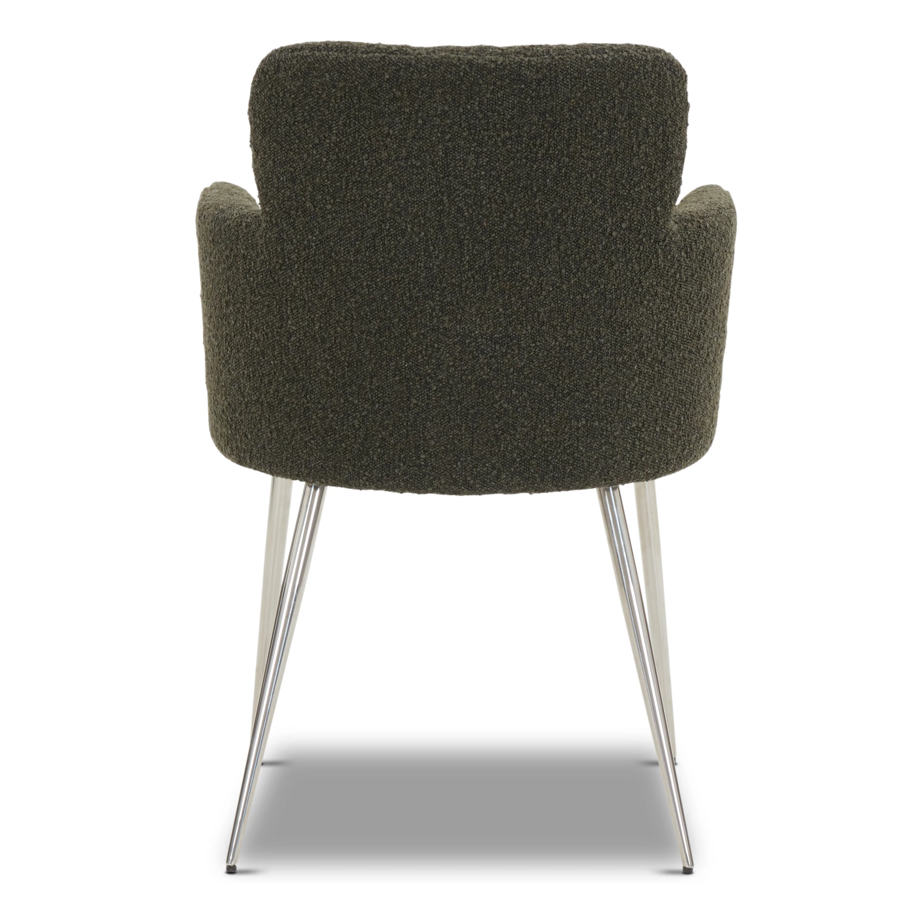 Atlas Dining Armchair | Juniper Green Boucle | Set of 2 - Image 6