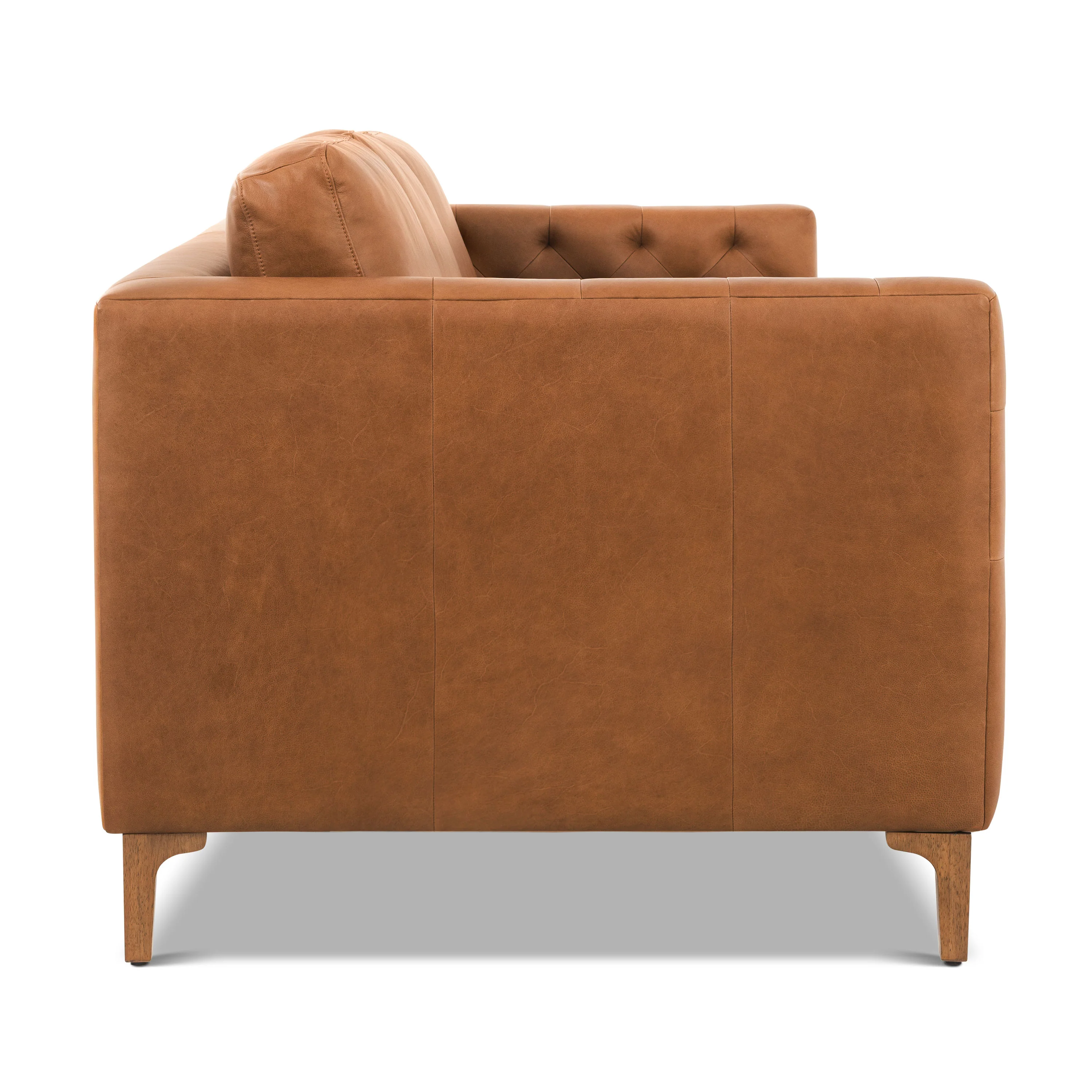 Atlas Leather Sofa (88") | Saddle Tan - Image 5