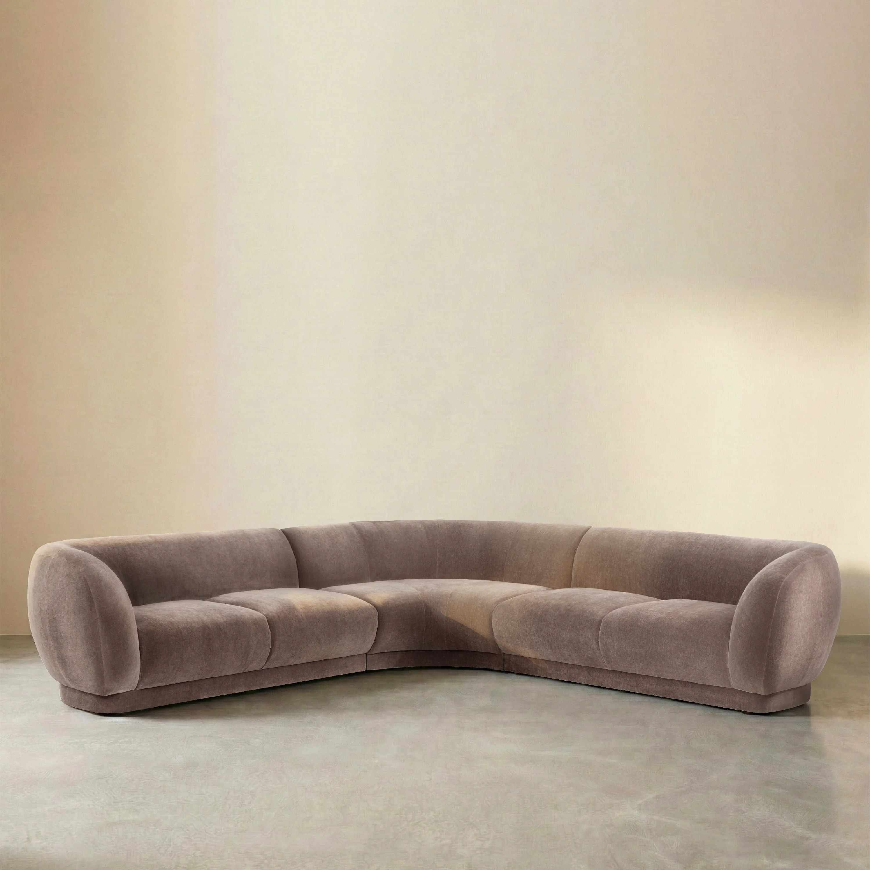Balvano 3-Piece L-Shaped Sectional (128") | Willow Brown - Image 3