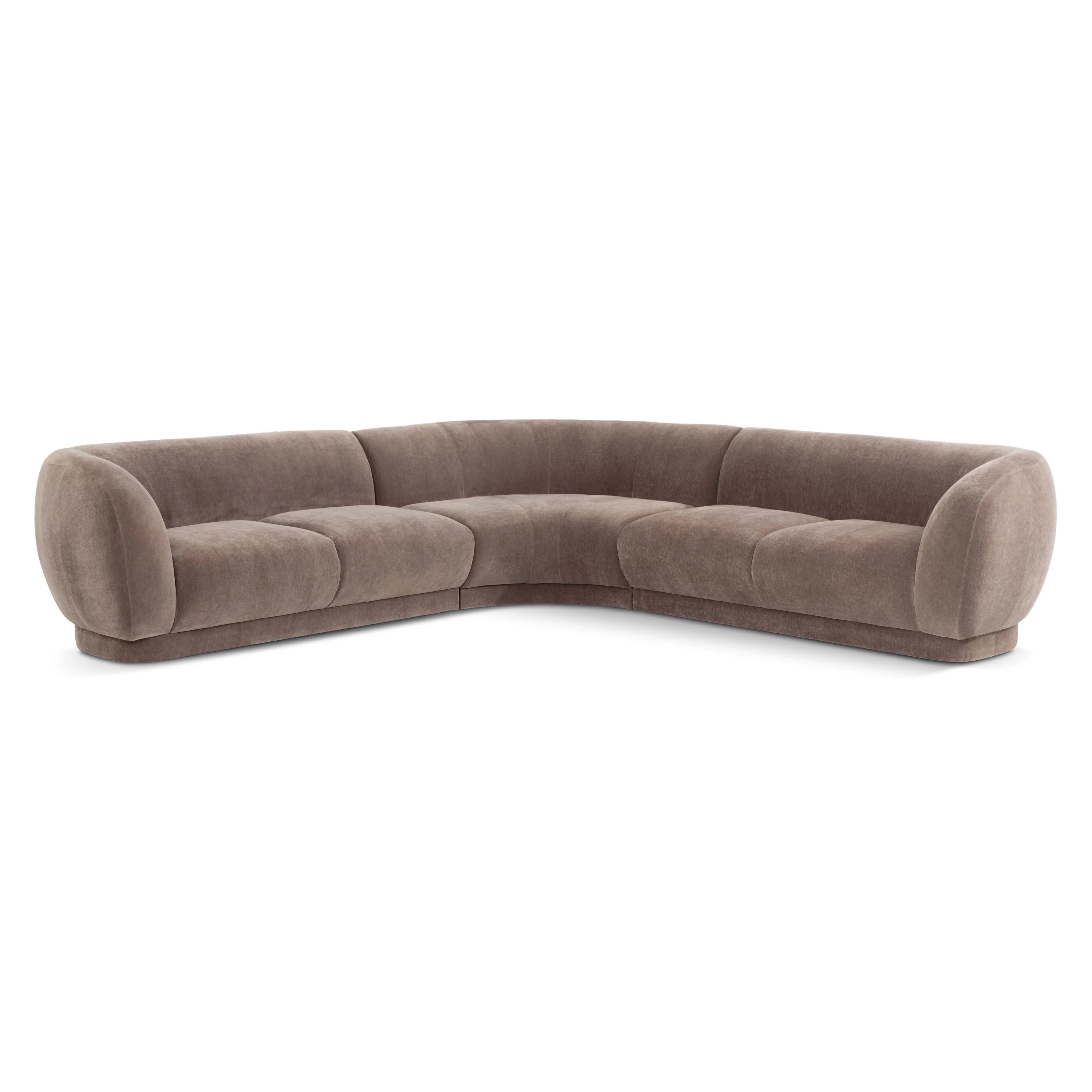Balvano 3-Piece L-Shaped Sectional (128") | Willow Brown - Image 4