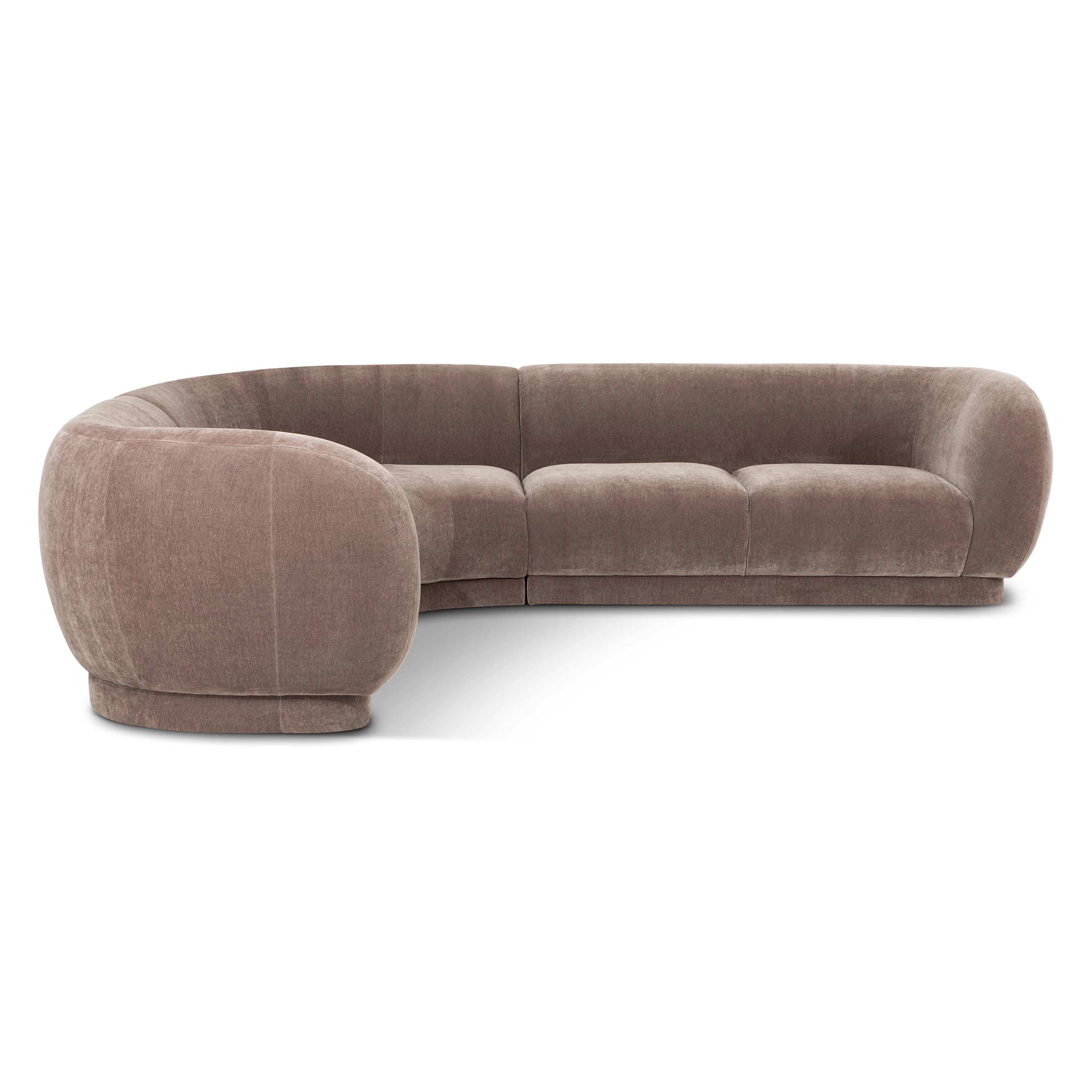 Balvano 3-Piece L-Shaped Sectional (128") | Willow Brown - Image 5