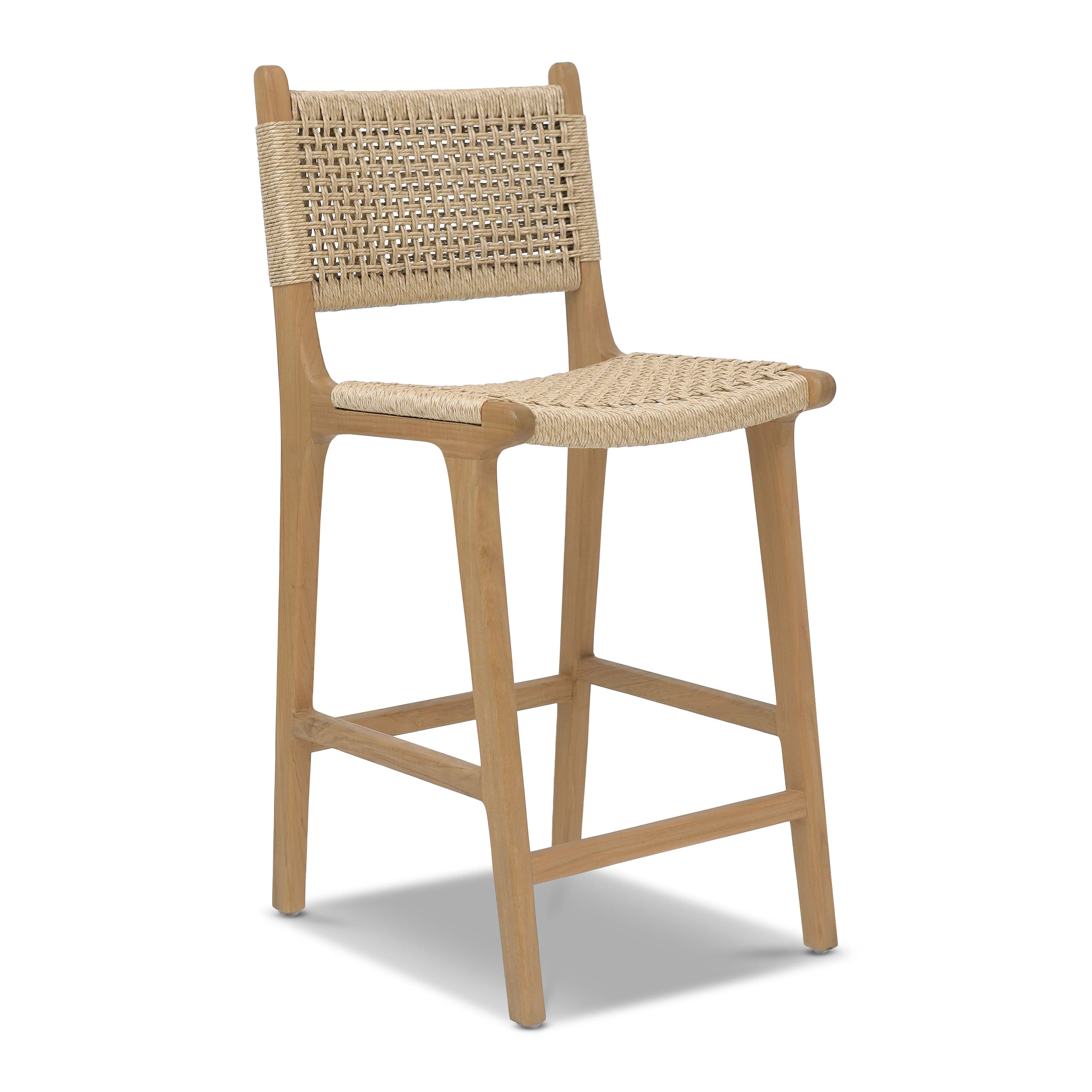 Batu Indoor / Outdoor Counter Height Stool | Natural - Image 4