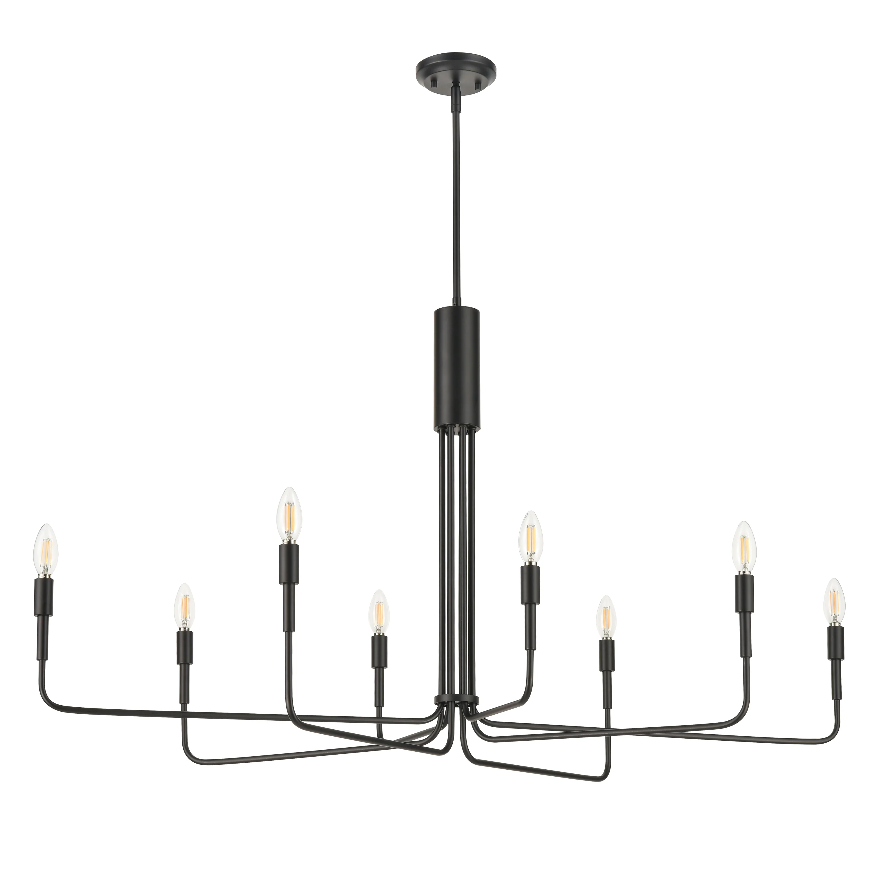 Bella 8-Light Chandelier | Black - Image 10