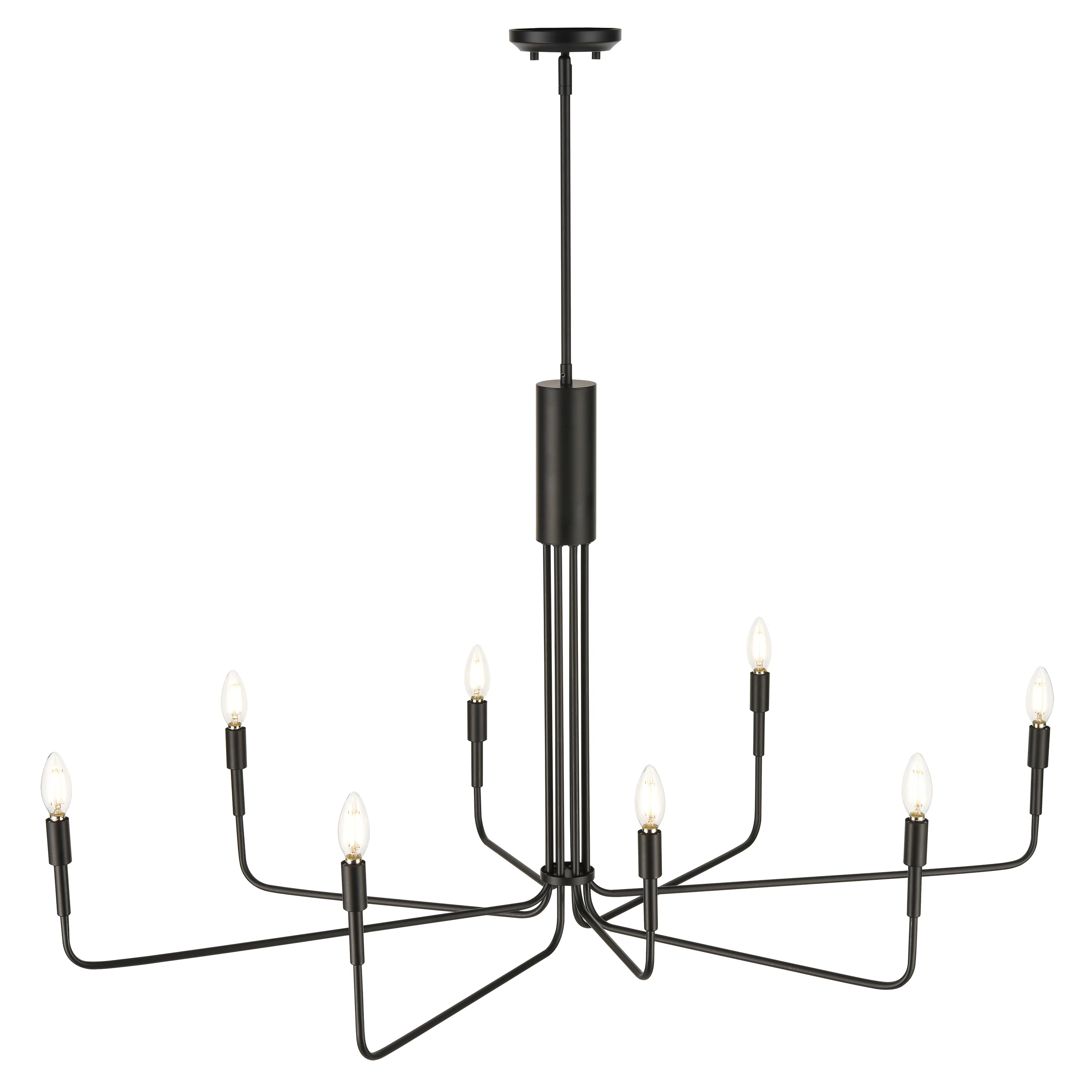 Bella 8-Light Chandelier | Black - Image 11