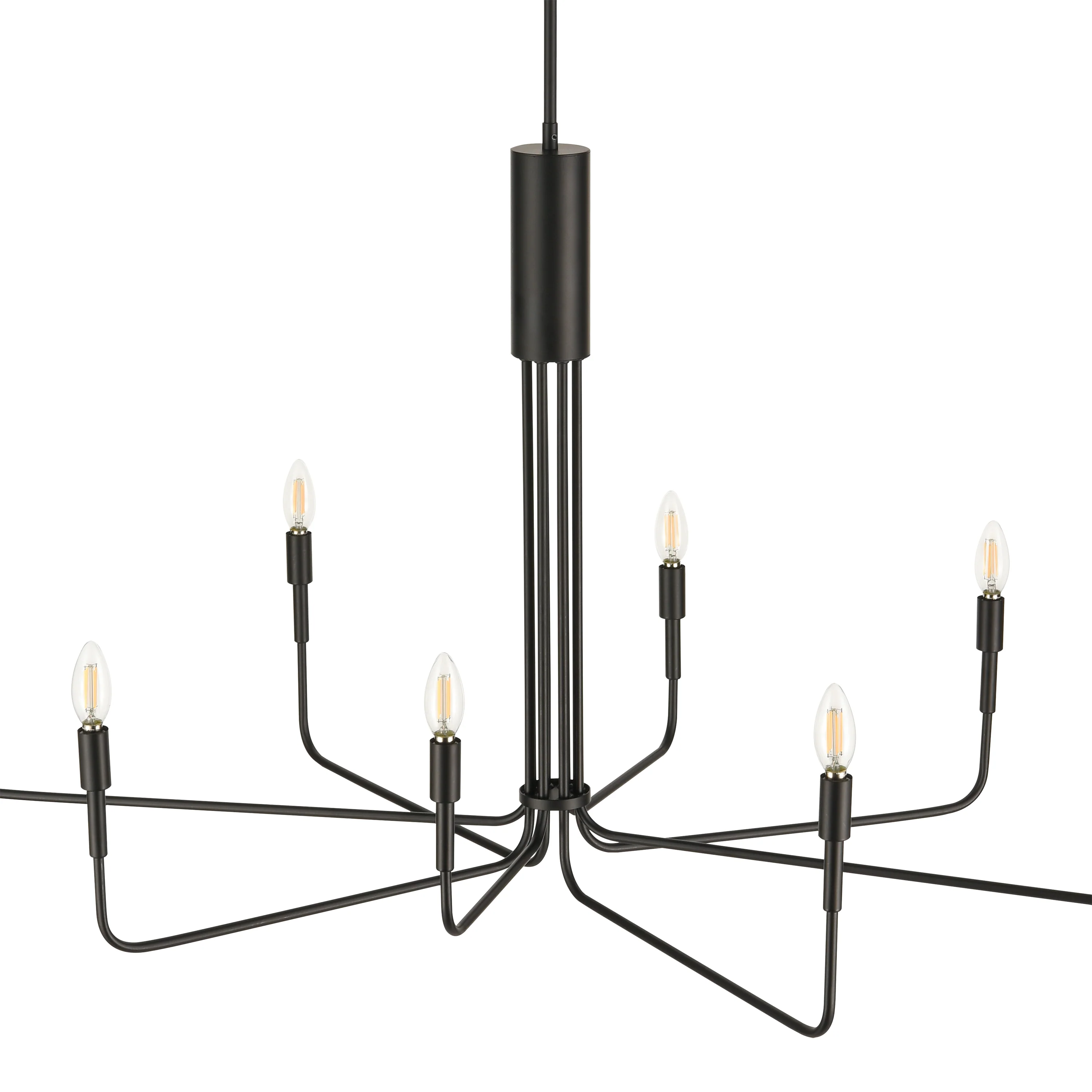 Bella 8-Light Chandelier | Black - Image 12