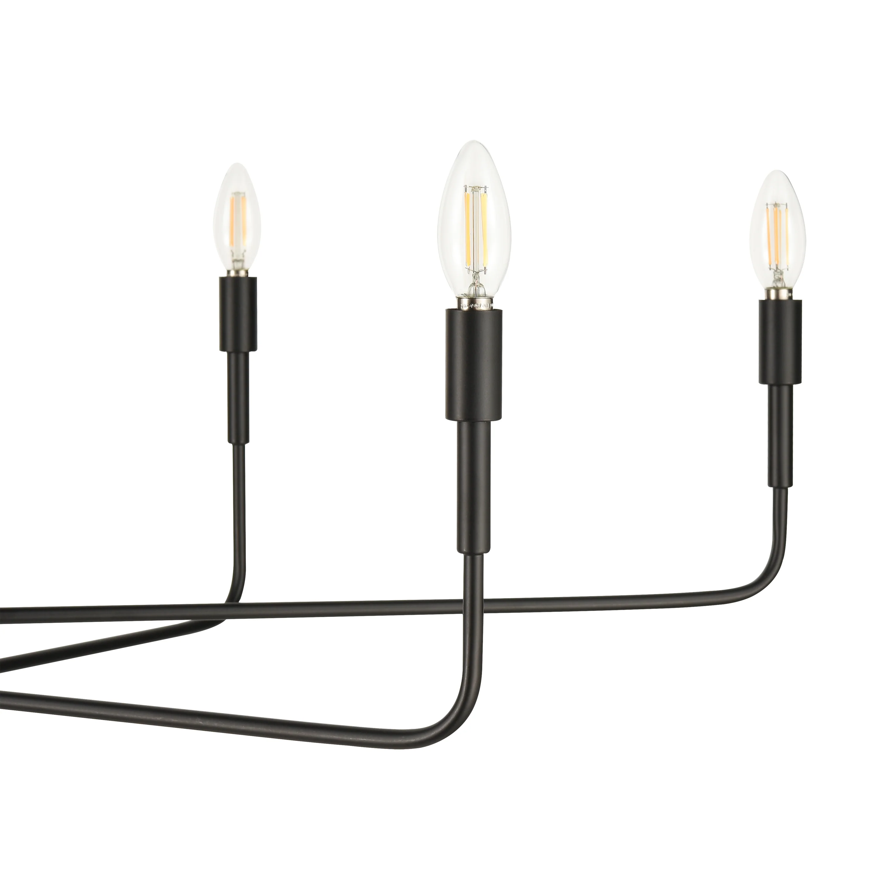 Bella 8-Light Chandelier | Black - Image 14