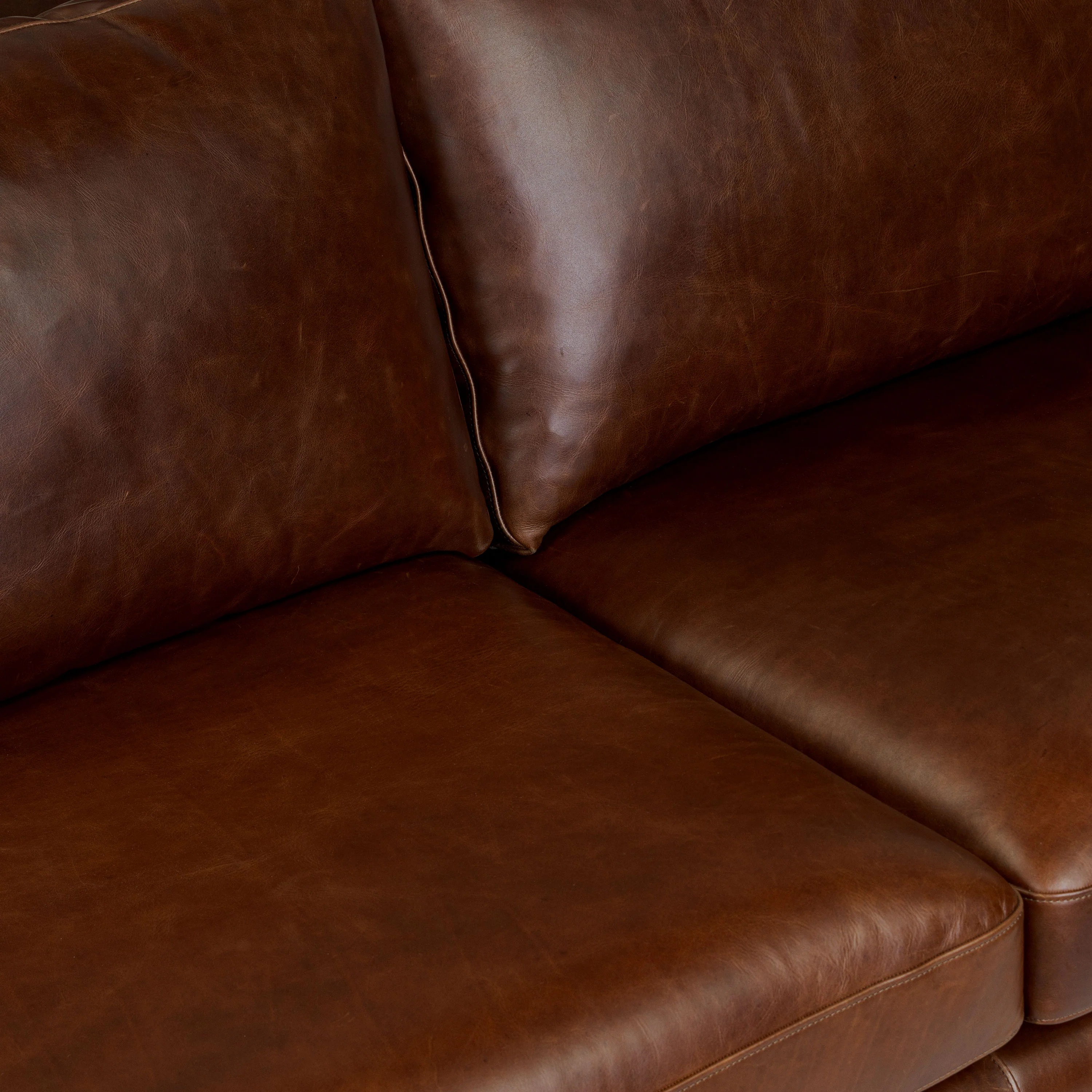 Biltmore 80.5" Leather Pull-Out Convertible Sleeper Sofa | Oscuro Brown - Image 10