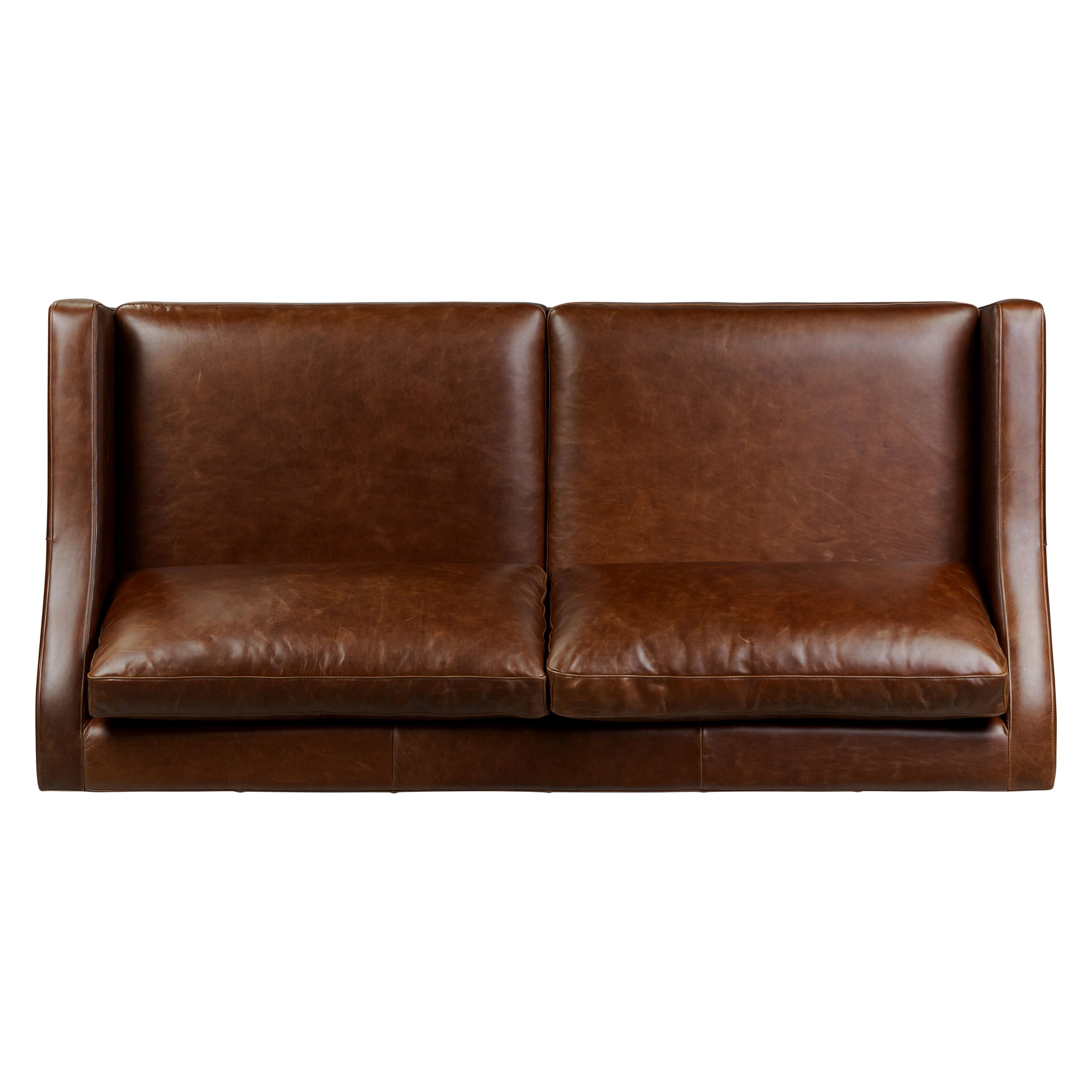 Biltmore 80.5" Leather Pull-Out Convertible Sleeper Sofa | Oscuro Brown - Image 17