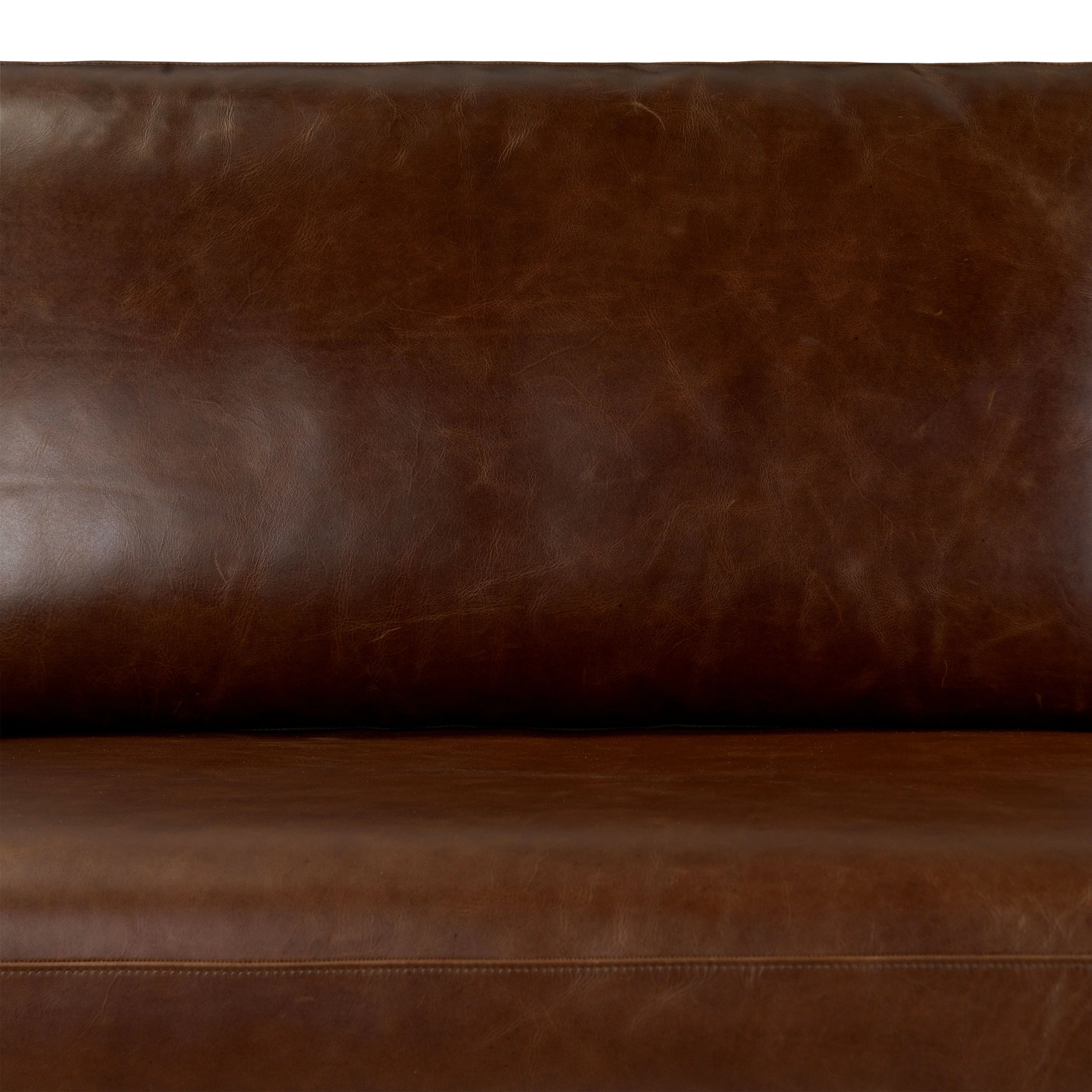Biltmore 80.5" Leather Pull-Out Convertible Sleeper Sofa | Oscuro Brown - Image 18