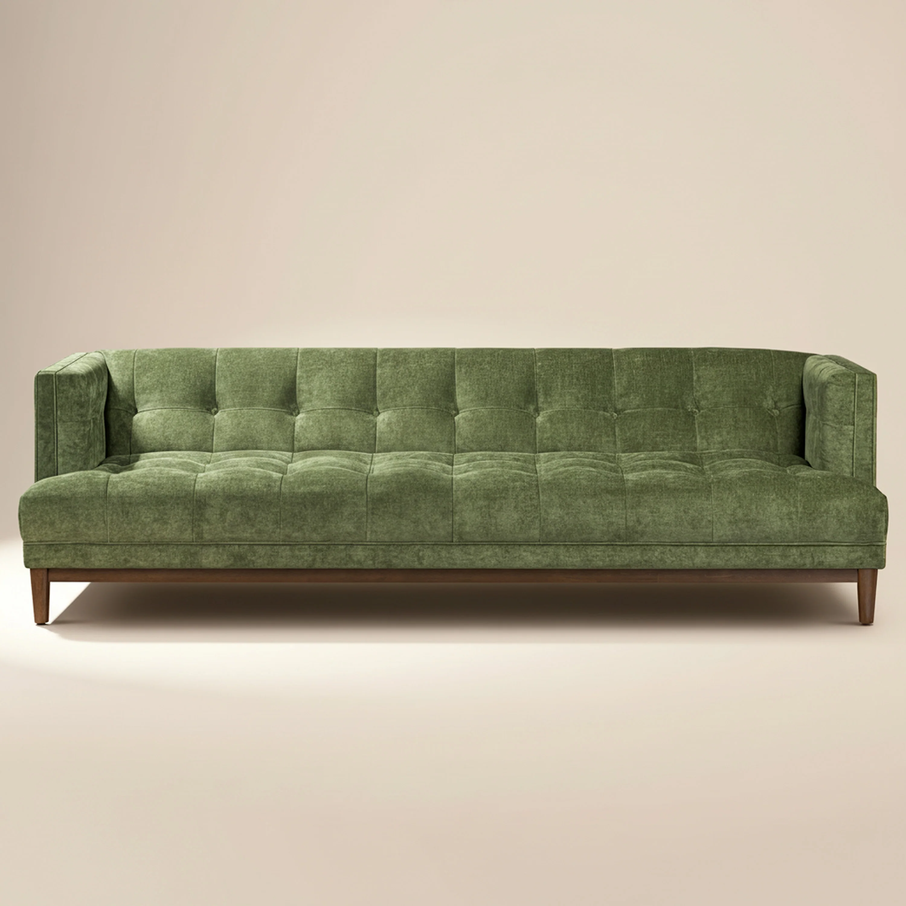 Bolton 100" Sofa | Distressed Green Velvet