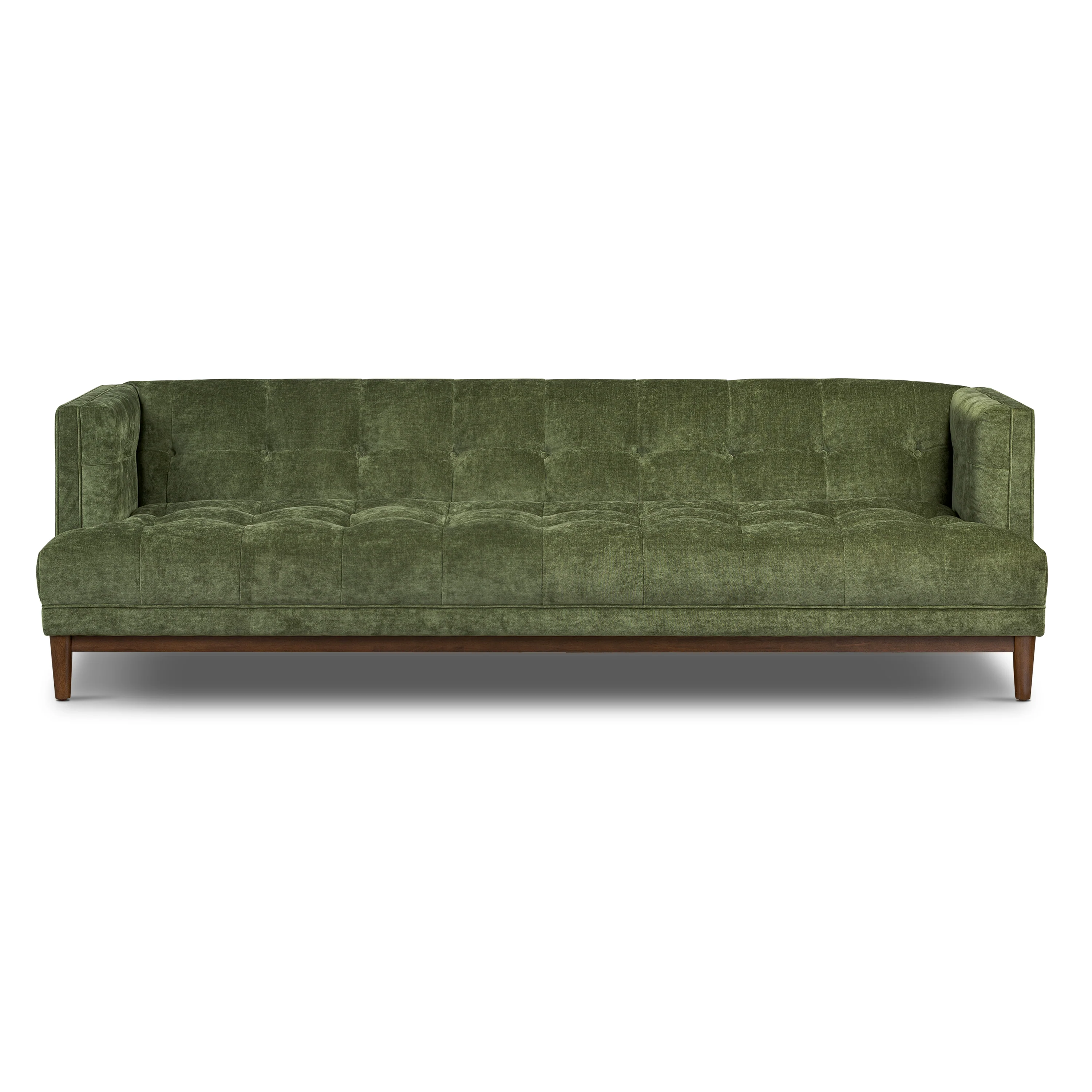 Bolton 100" Sofa | Distressed Green Velvet - Image 4