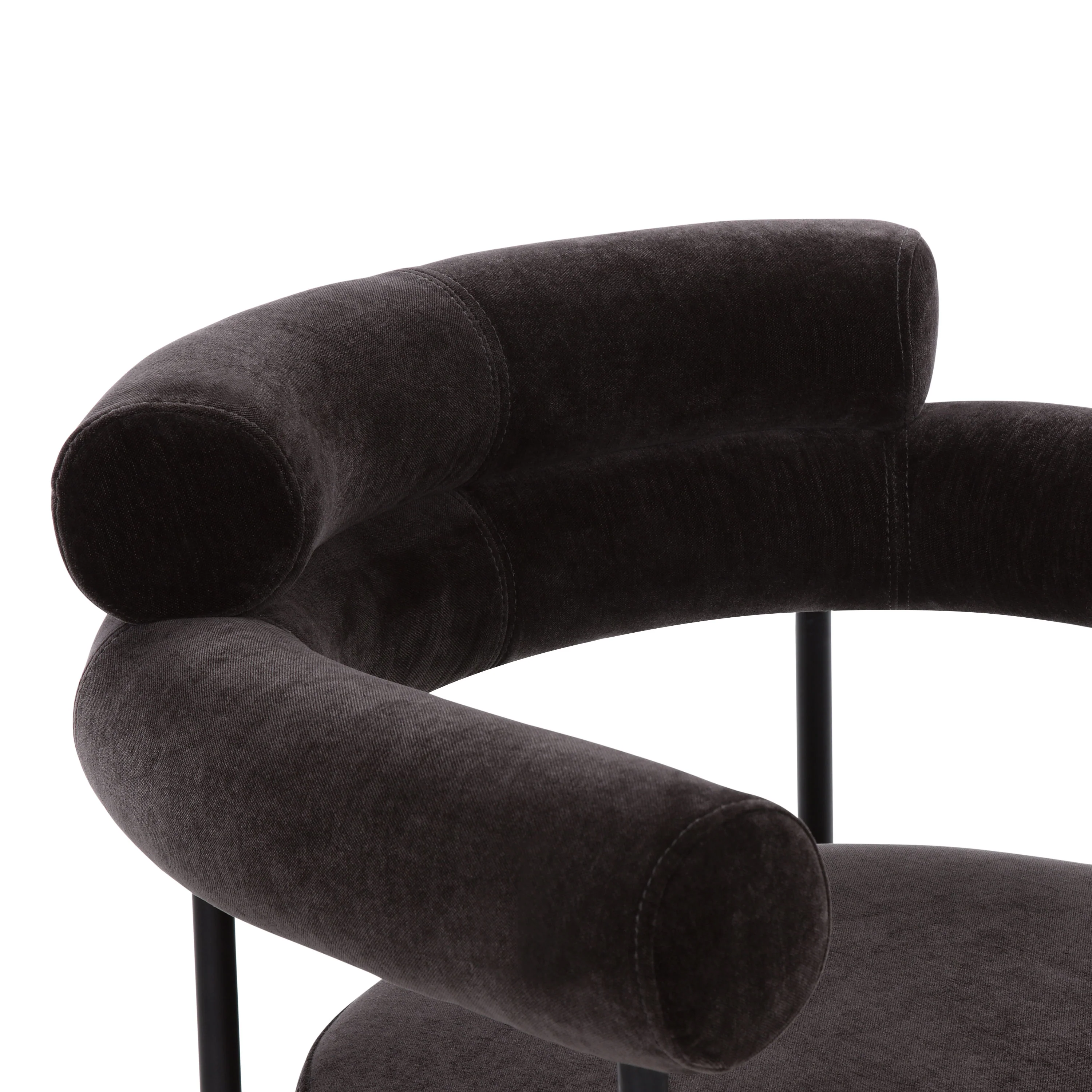 Bolus Dining Chair | Ganache Brown - Image 9