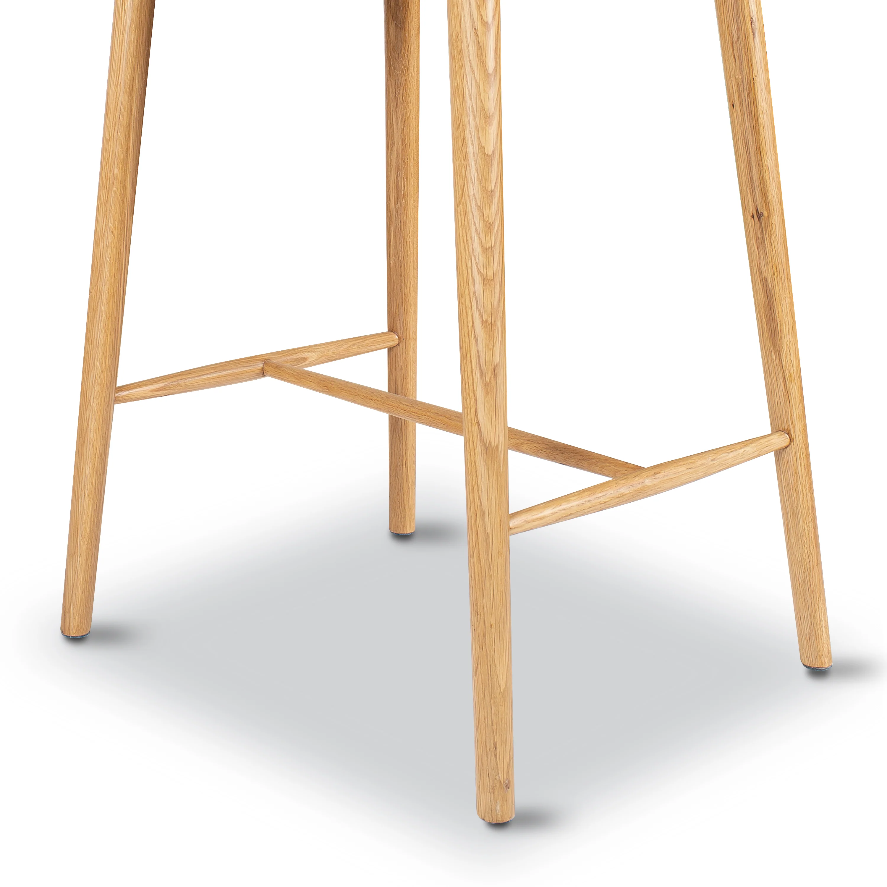 Bonato Leather Counter Stool | Caramel Tan/Oak - Image 12
