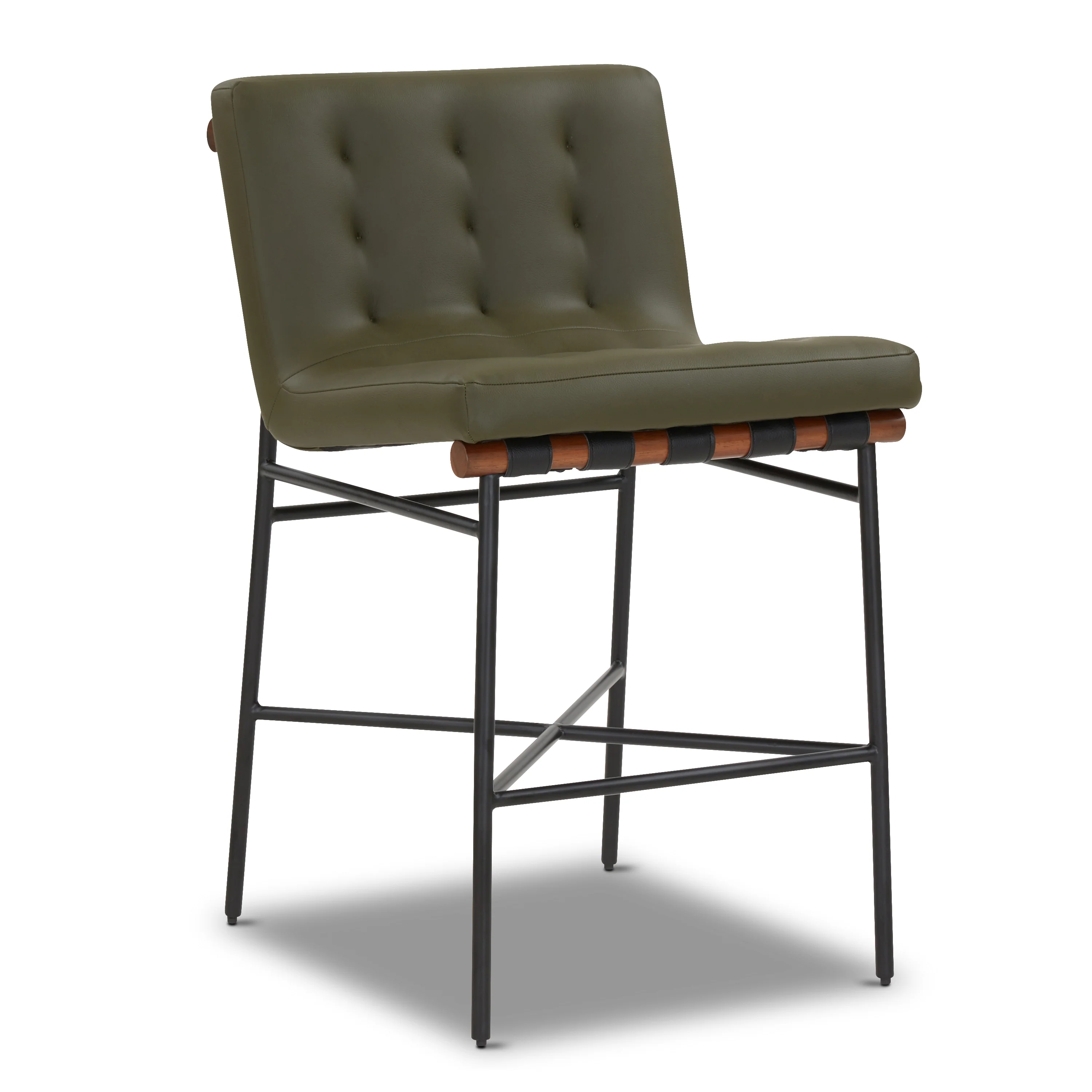 Boswin 24" Counter Height Stool | Midori Green - Image 6