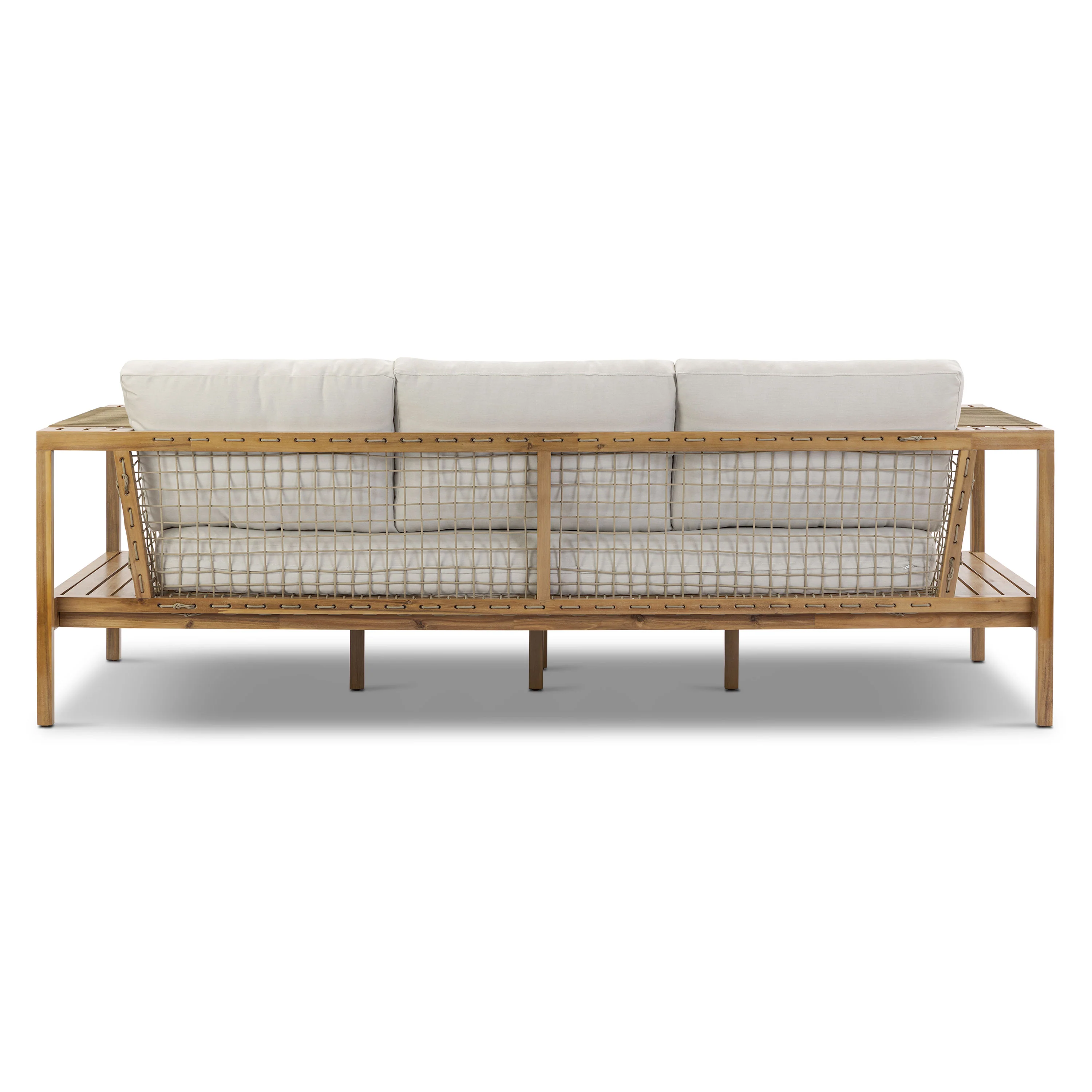 Brizo 90.5" Outdoor Daybed Sofa | Sand - Image 6