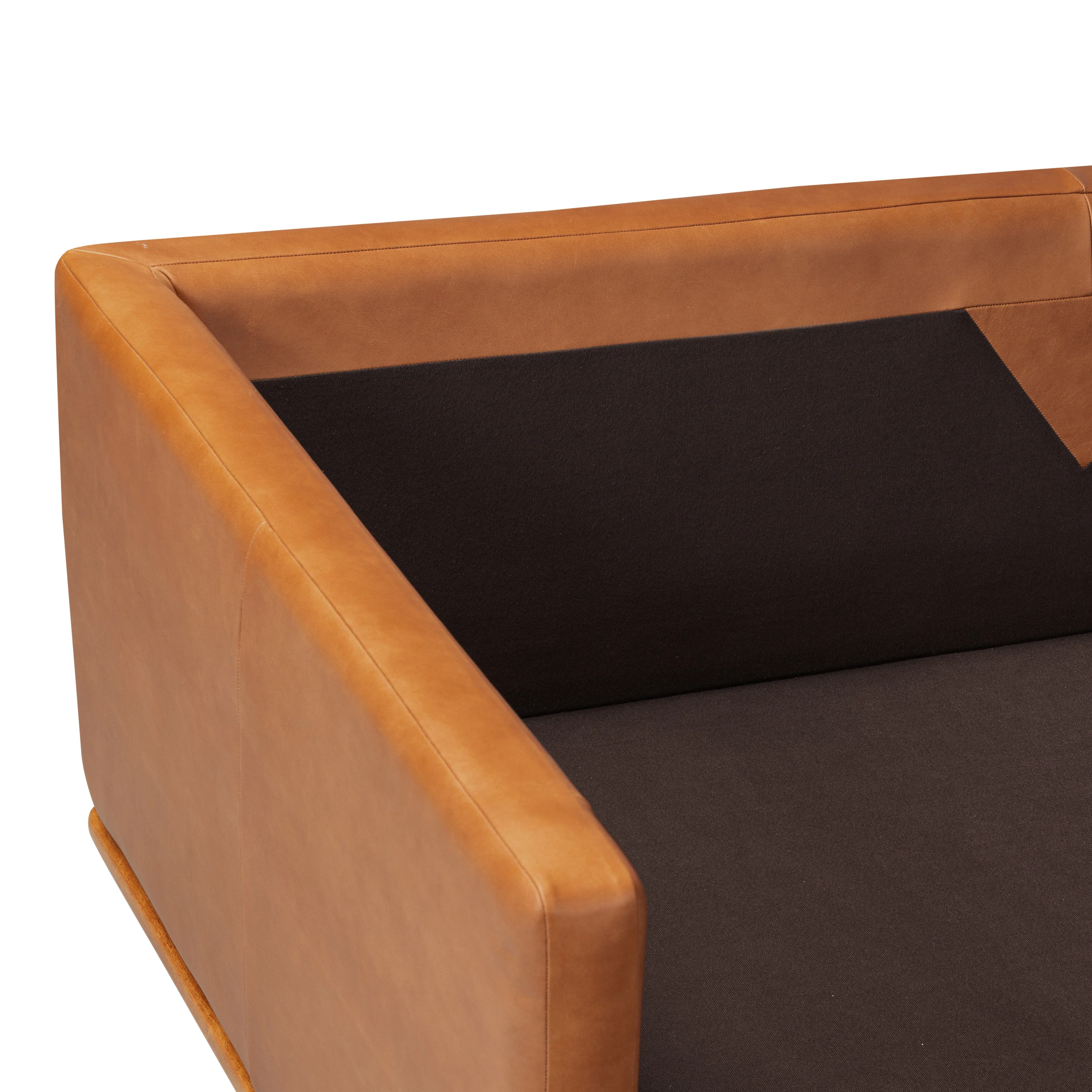 Cadiz 90" Leather Sofa | Saddle Tan - Image 14