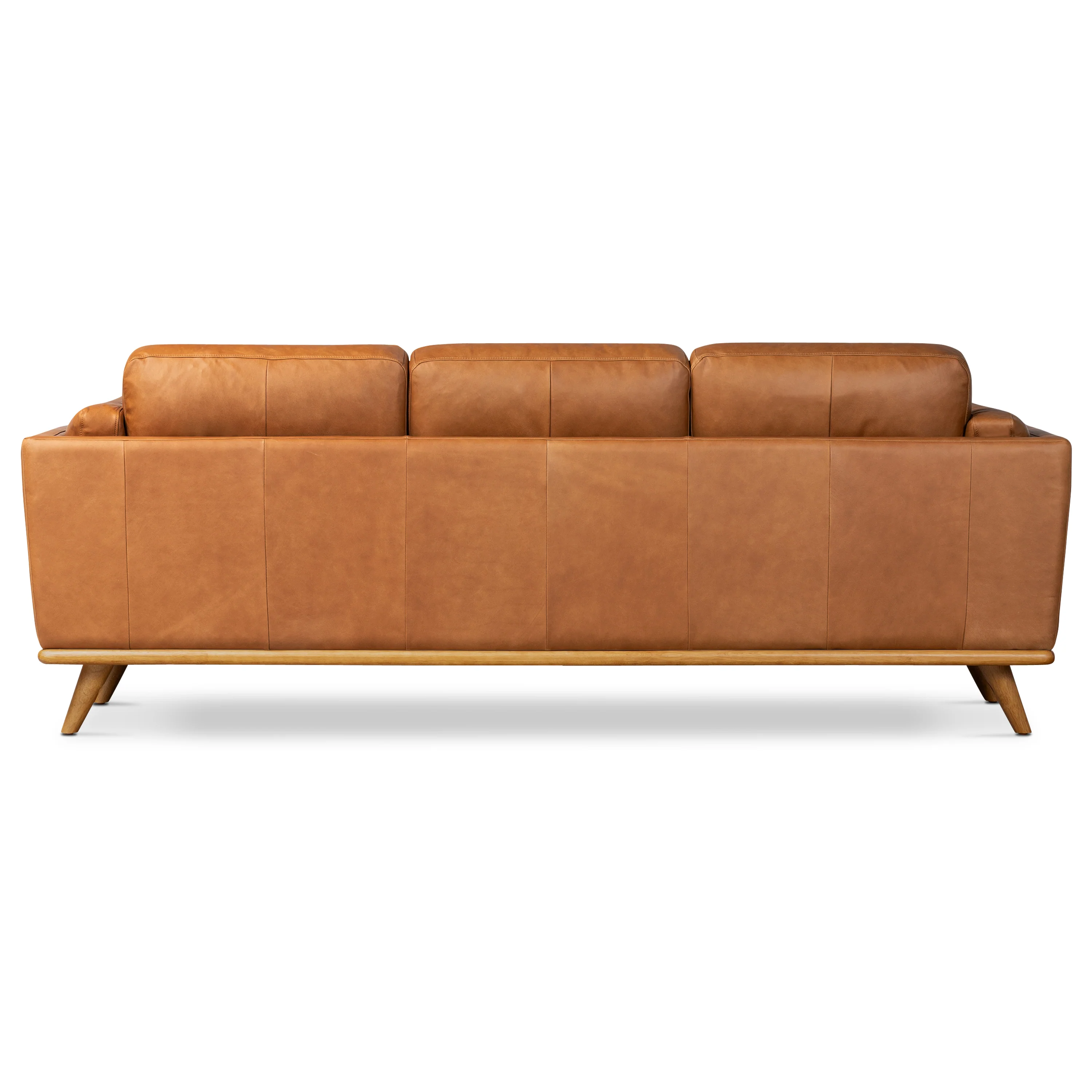 Cadiz 90" Leather Sofa | Saddle Tan - Image 8