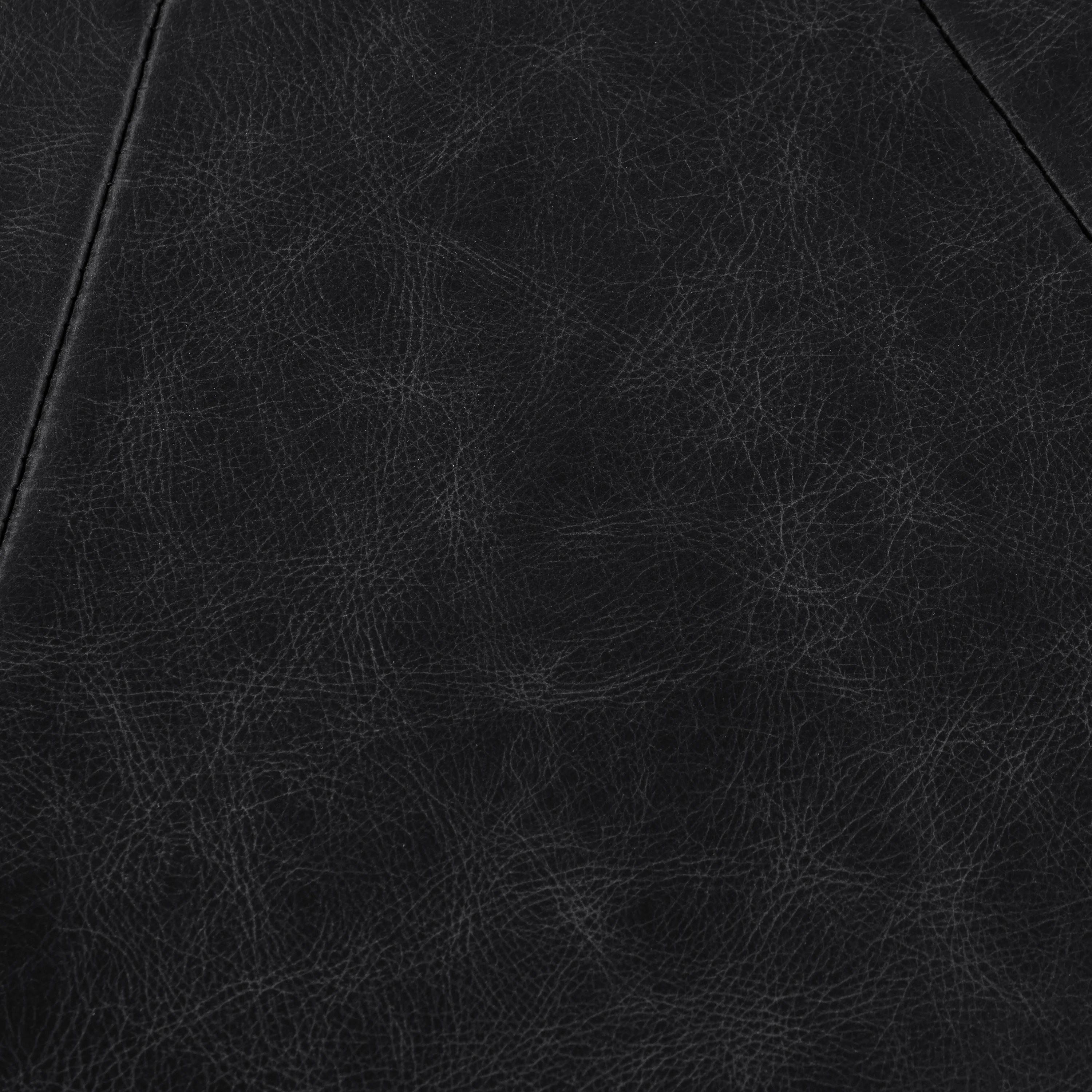 Gio Leather Ottoman | Onyx Black - Image 10