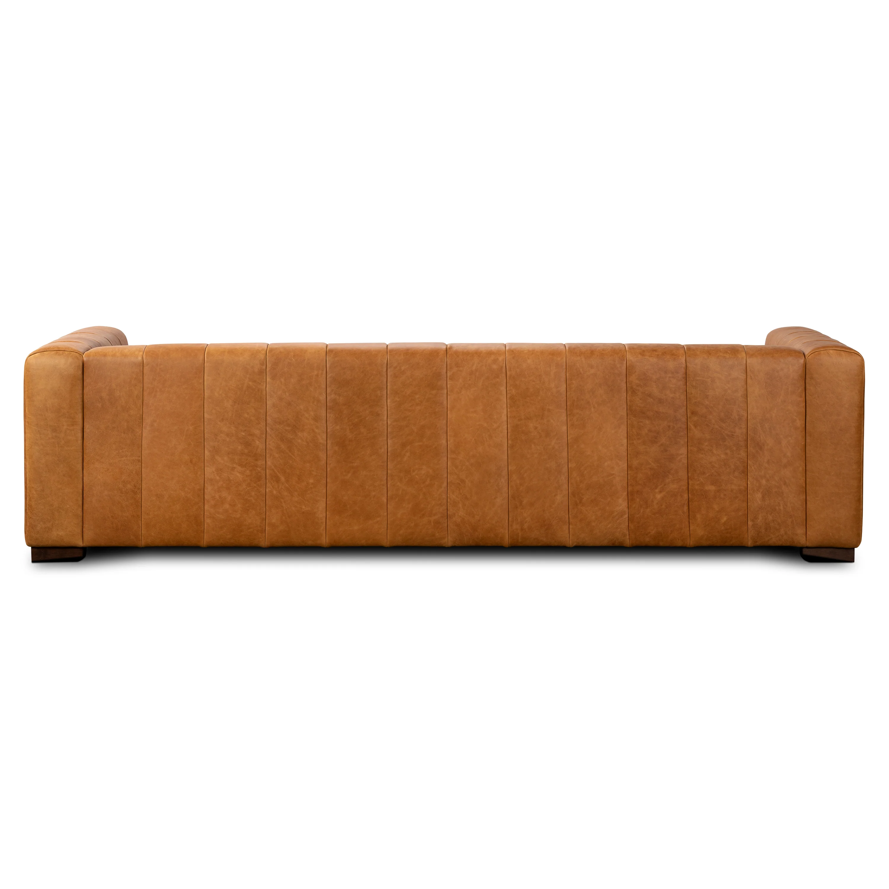 Canale 99" Leather Sofa | Cognac Tan - Image 7