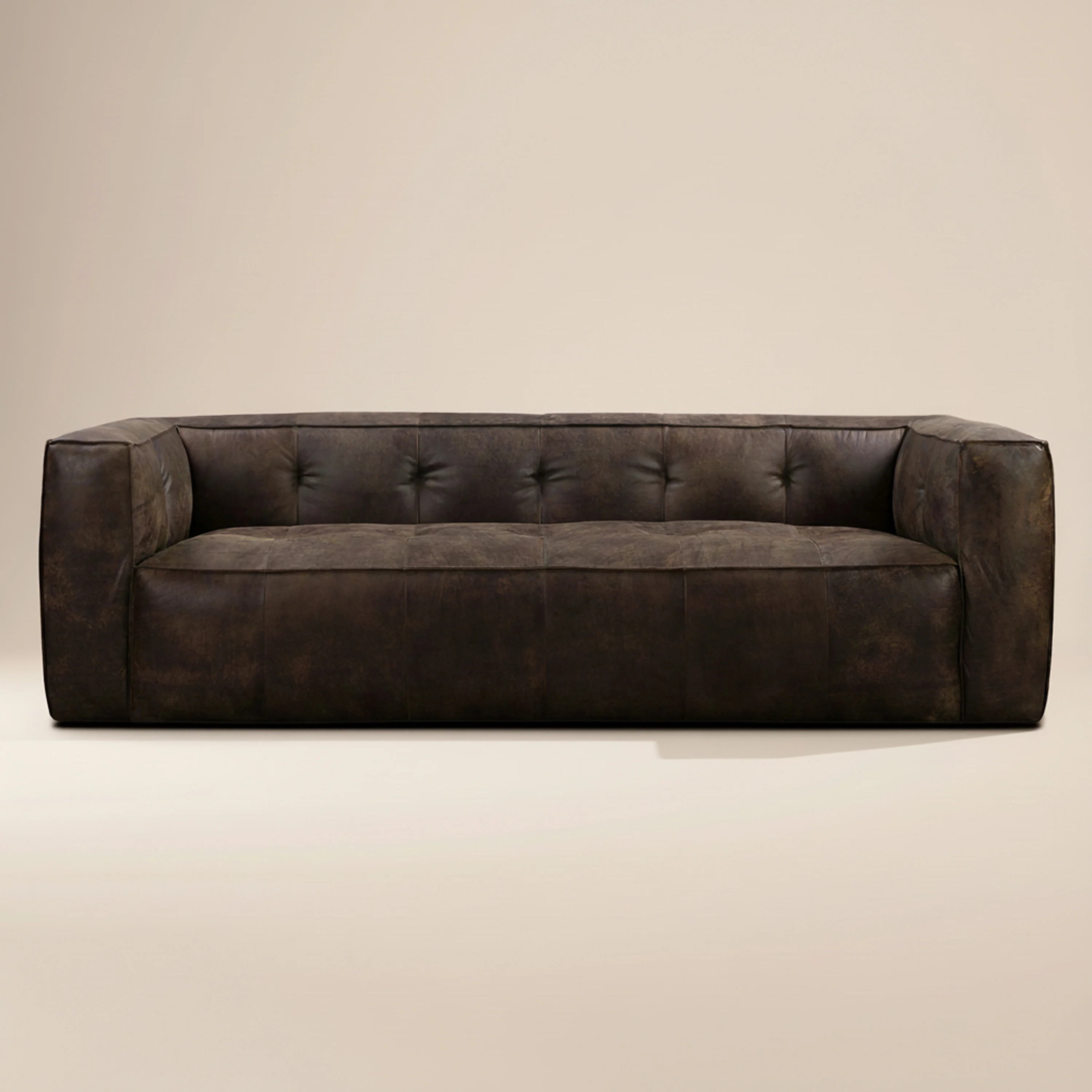 Capa 96.5" Leather Sofa | Outback Brown
