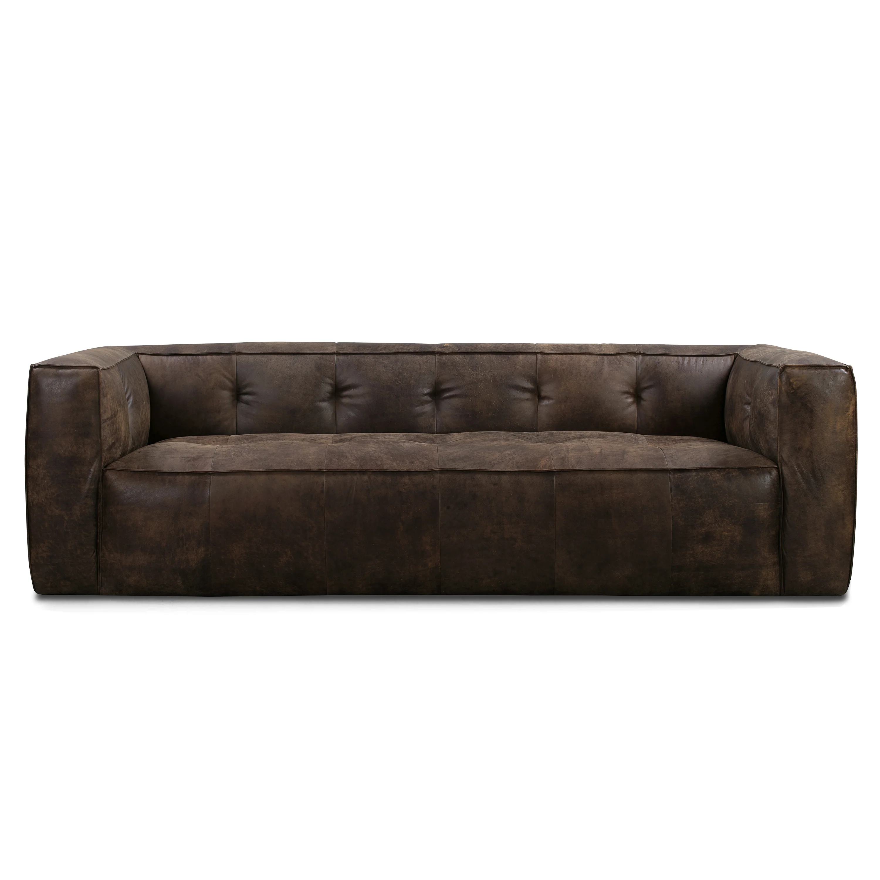 Capa 96.5" Leather Sofa | Outback Brown - Image 3