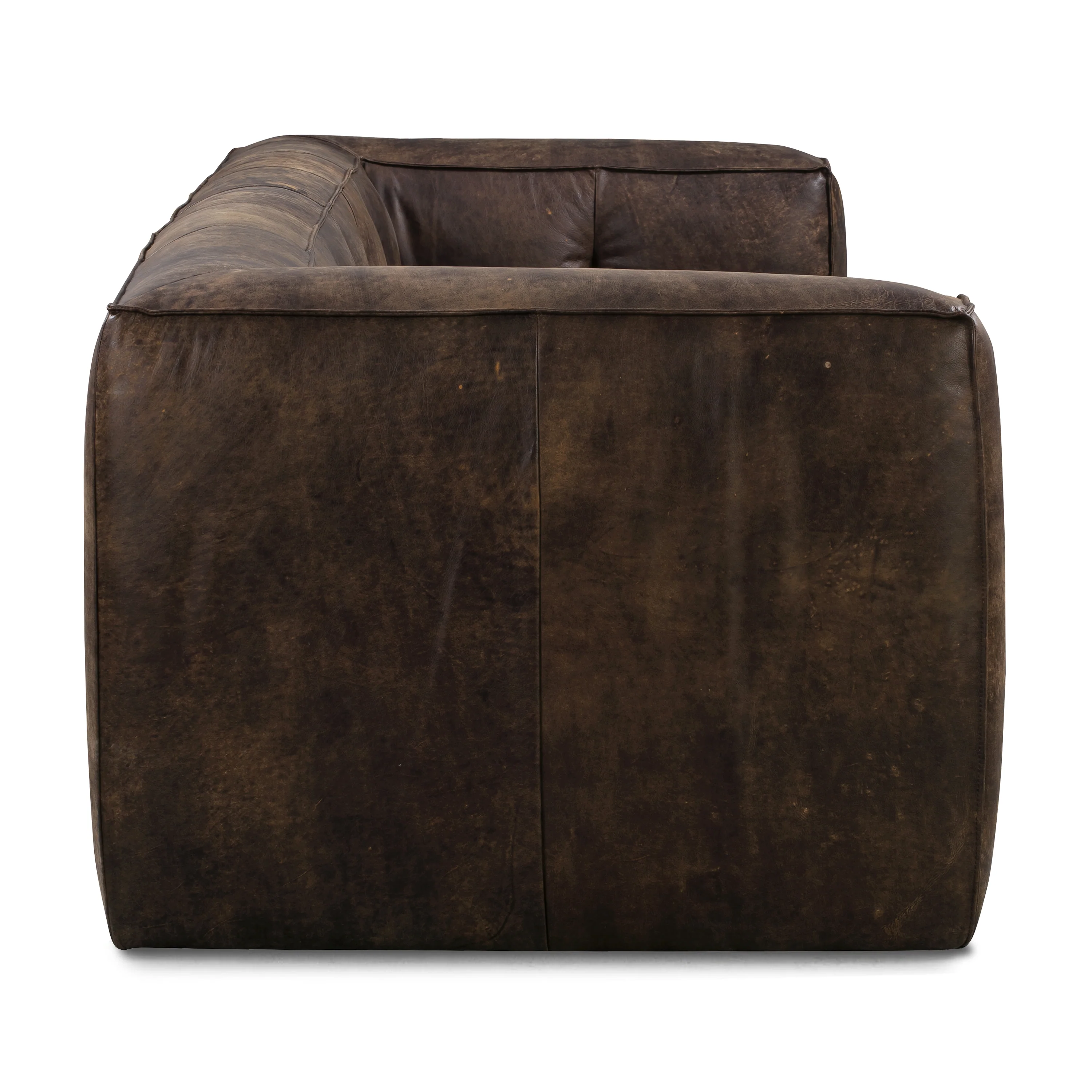Capa 96.5" Leather Sofa | Outback Brown - Image 5
