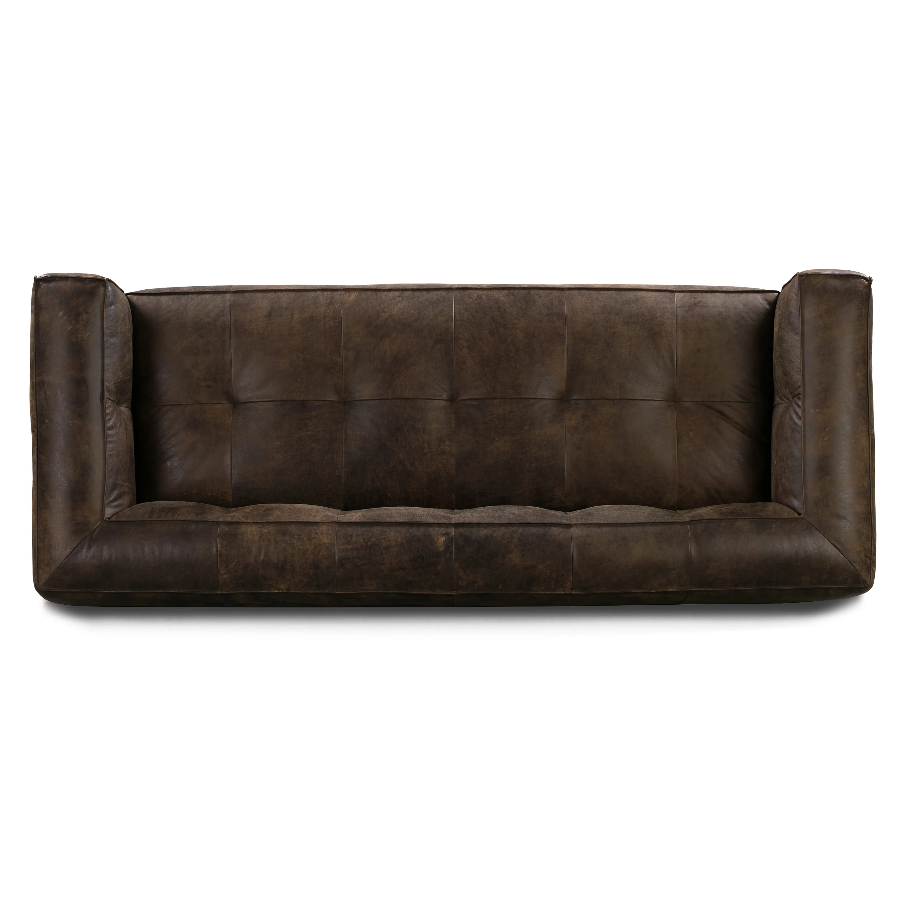 Capa 96.5" Leather Sofa | Outback Brown - Image 7
