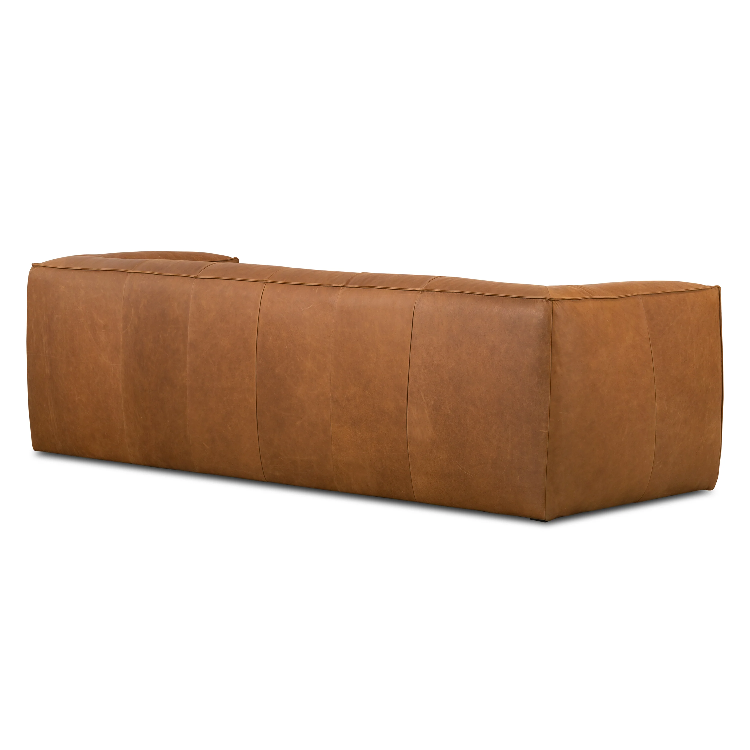 Capa 96.5" Leather Sofa | Saddle Tan - Image 8