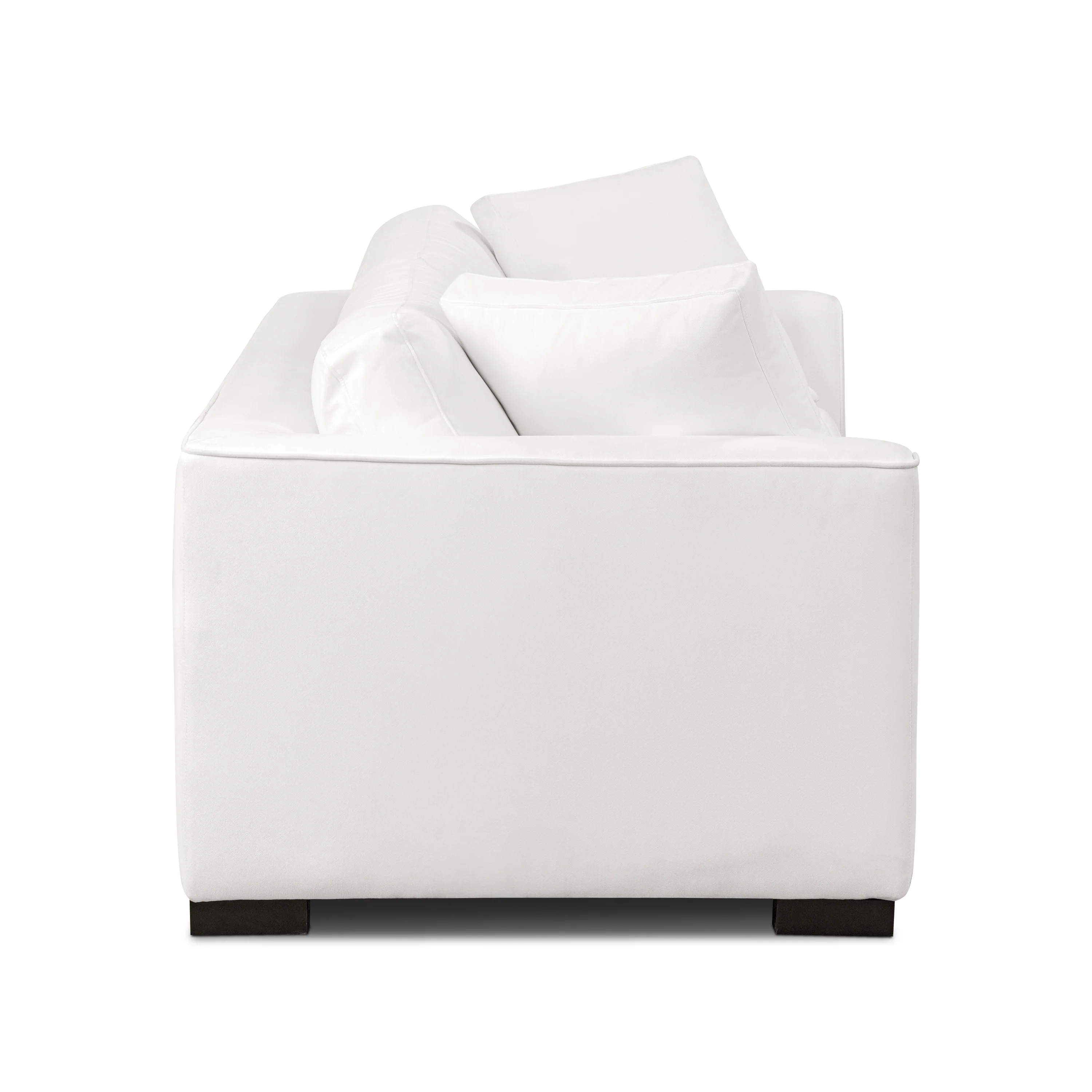 Capri 86" Pull-Out Sofa Bed | Cotton White - Image 8
