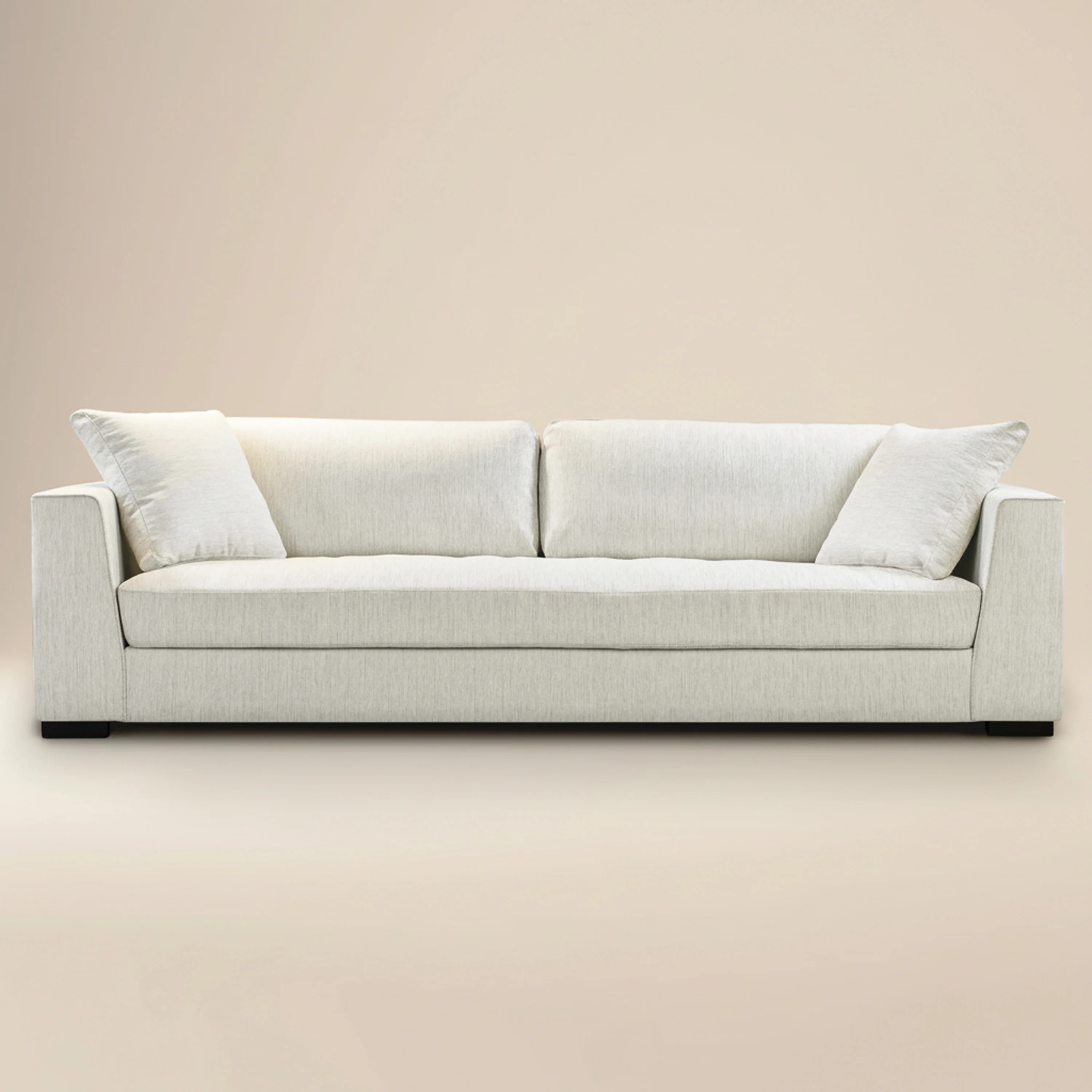Capri 99" Sofa | Bright Ash