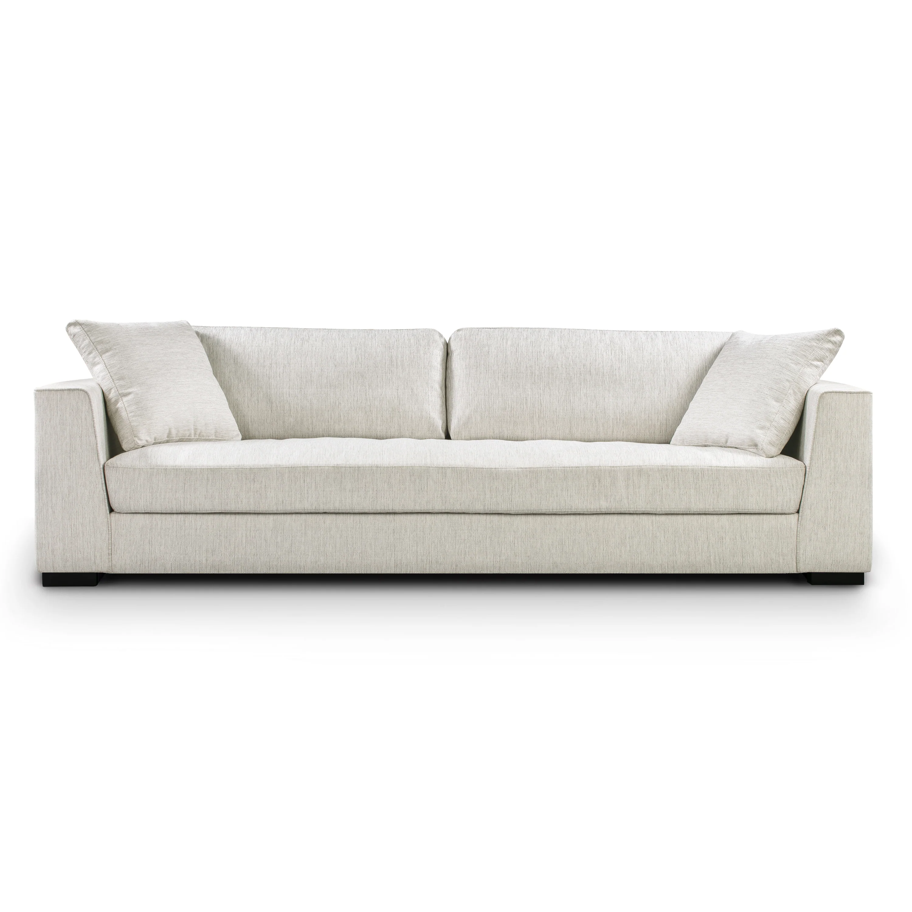 Capri 99" Sofa | Bright Ash - Image 4